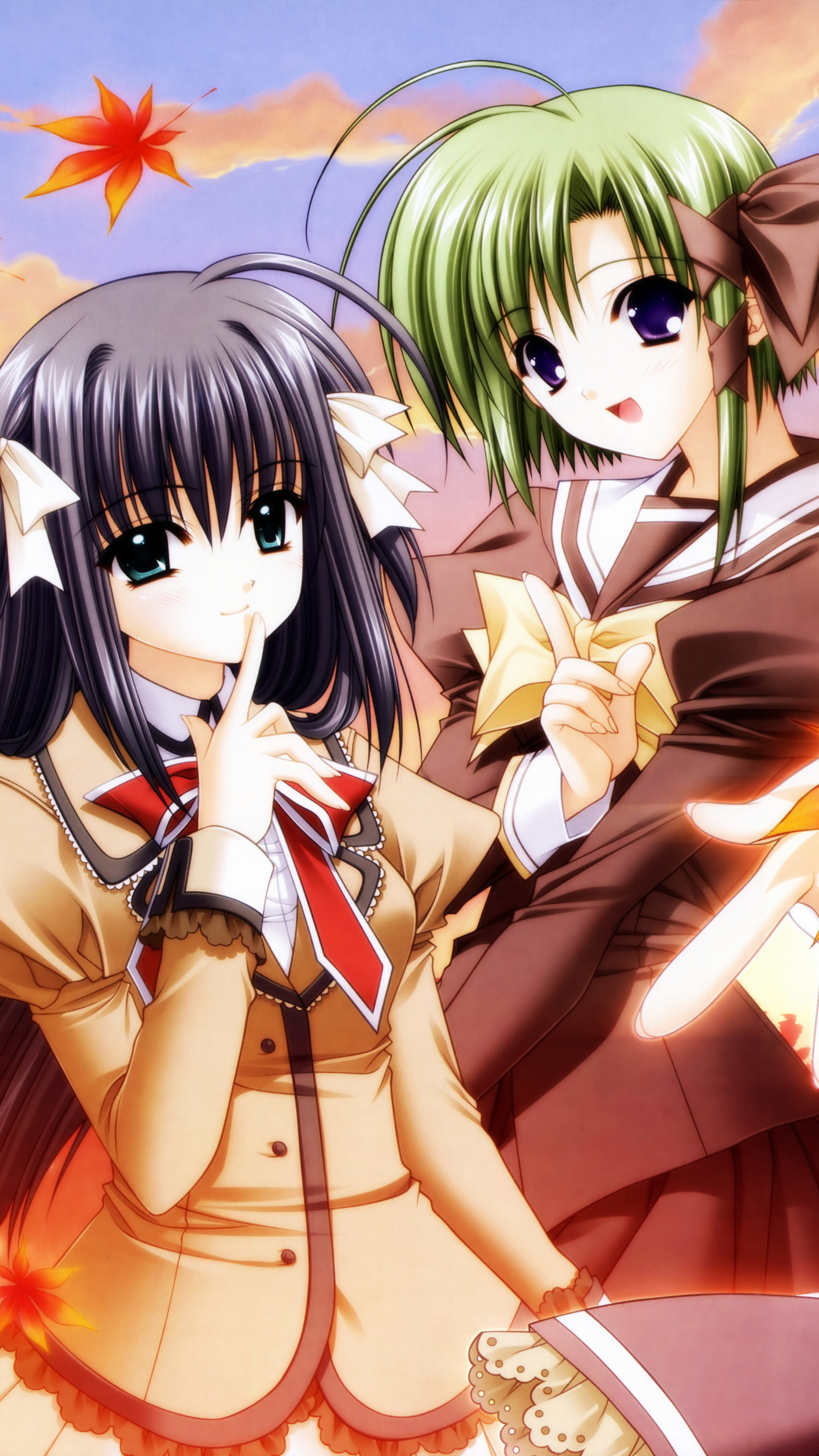 Download mobile wallpaper Anime, Yae Sakura (Shuffle!), Shuffle!, Asa Shigure for free.