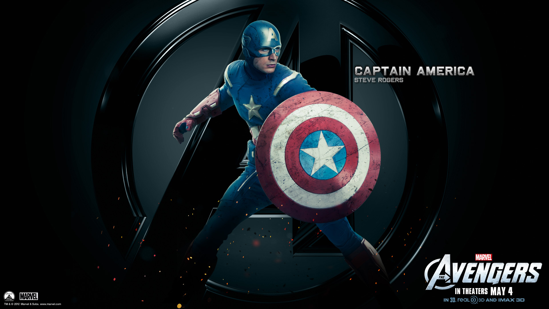 Free download wallpaper Captain America, Movie, The Avengers on your PC desktop