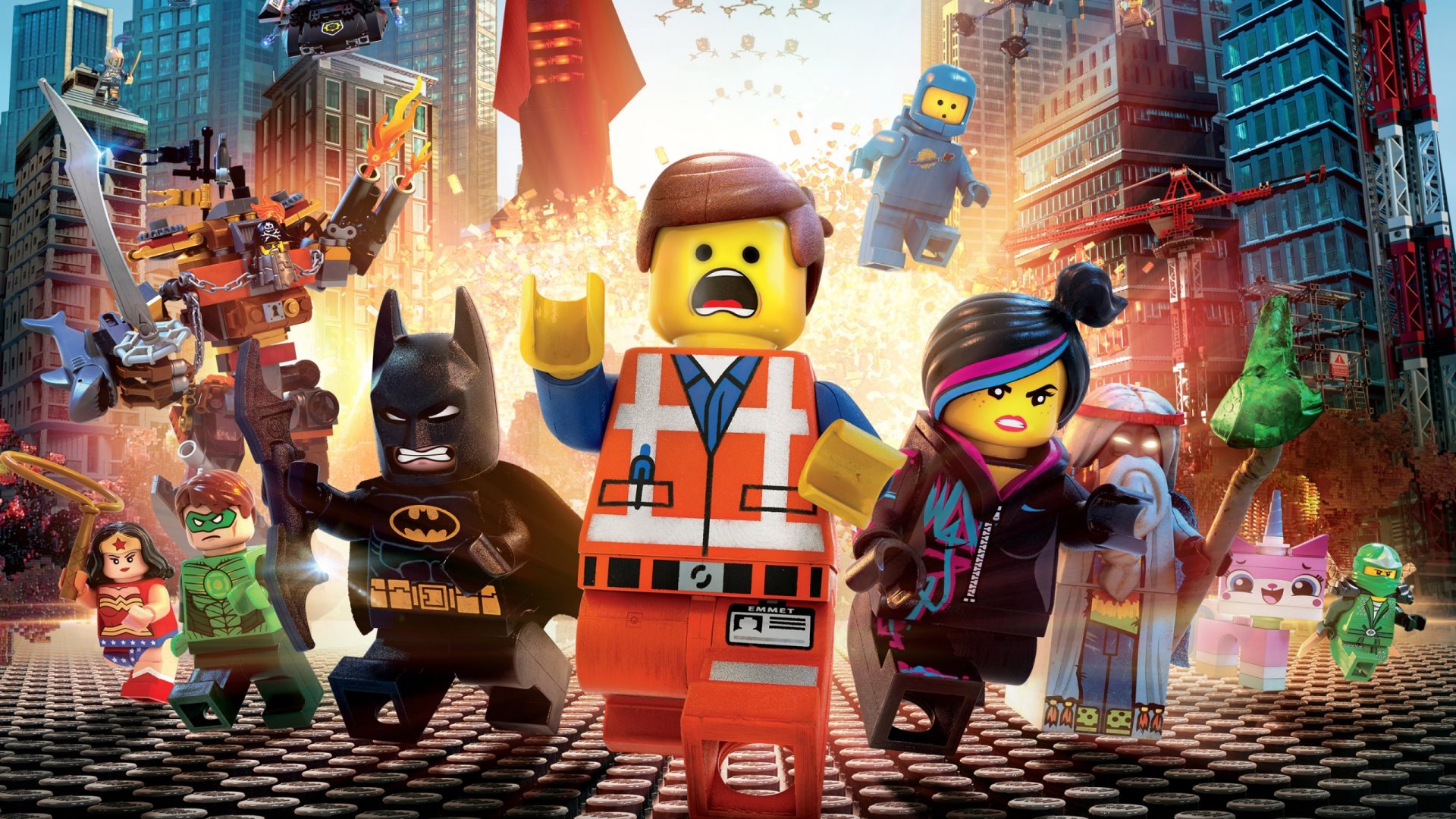 Скачать обои Лего Фильм на телефон бесплатно