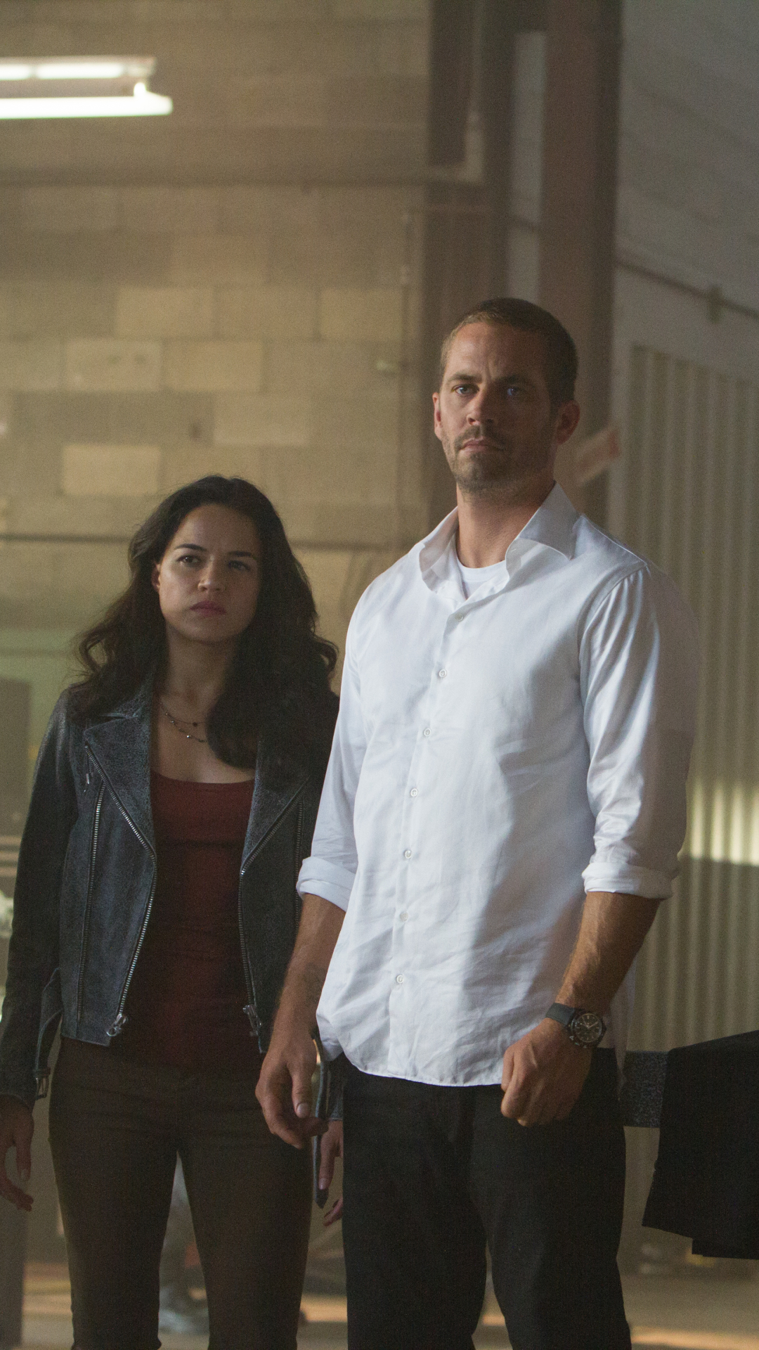 Download mobile wallpaper Fast & Furious, Paul Walker, Movie, Brian O'conner, Michelle Rodriguez, Letty Ortiz, Furious 7 for free.