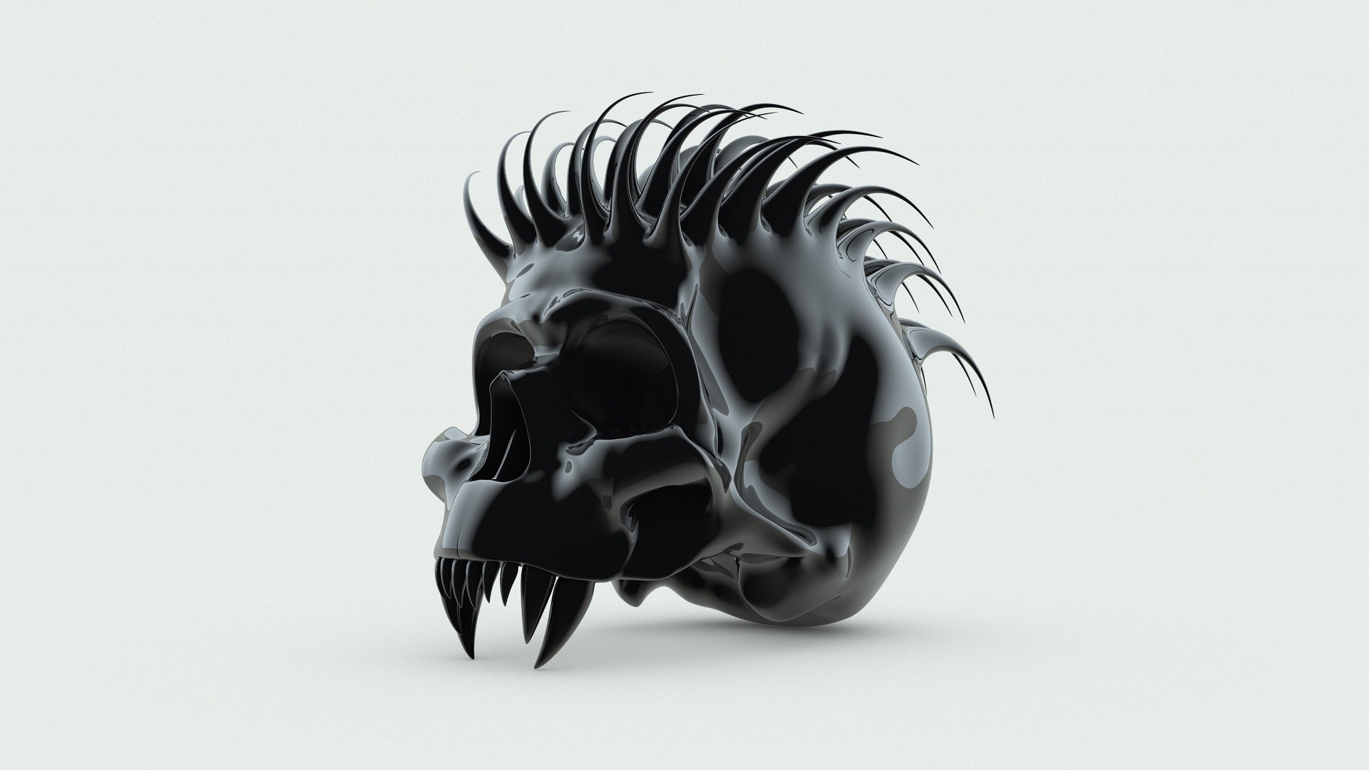 Free download wallpaper Dark, Skull on your PC desktop