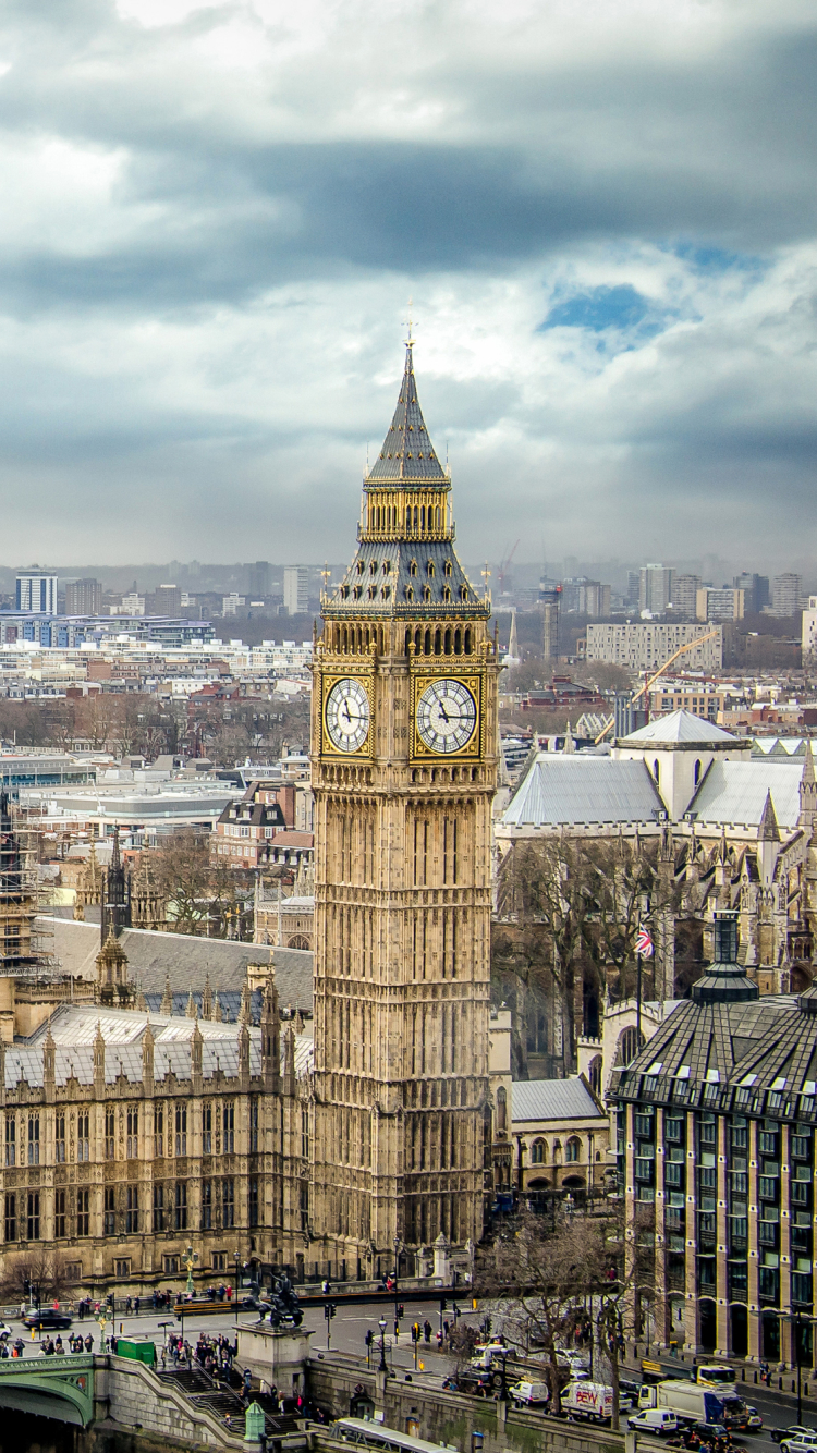 Скачать картинку Архитектура, Лондон, Башня, Великобритания, Соединенное Королевство, Вестминстерский Дворец, Сделано Человеком, Большой Бен, Биг Бен, Дворцы в телефон бесплатно.