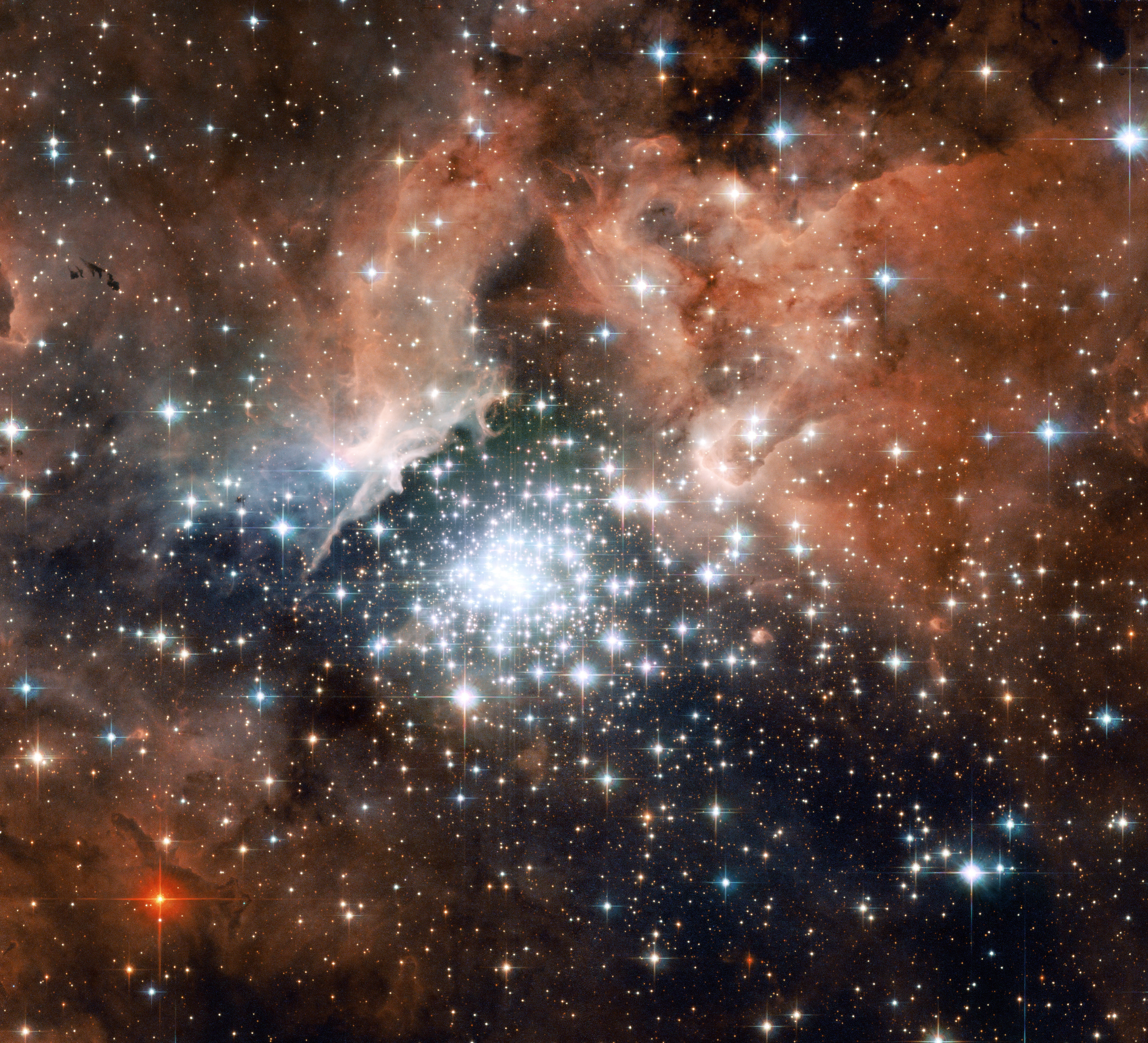 1051327 скачать обои научная фантастика, туманность, космос, звездное скопление, звезды - заставки и картинки бесплатно