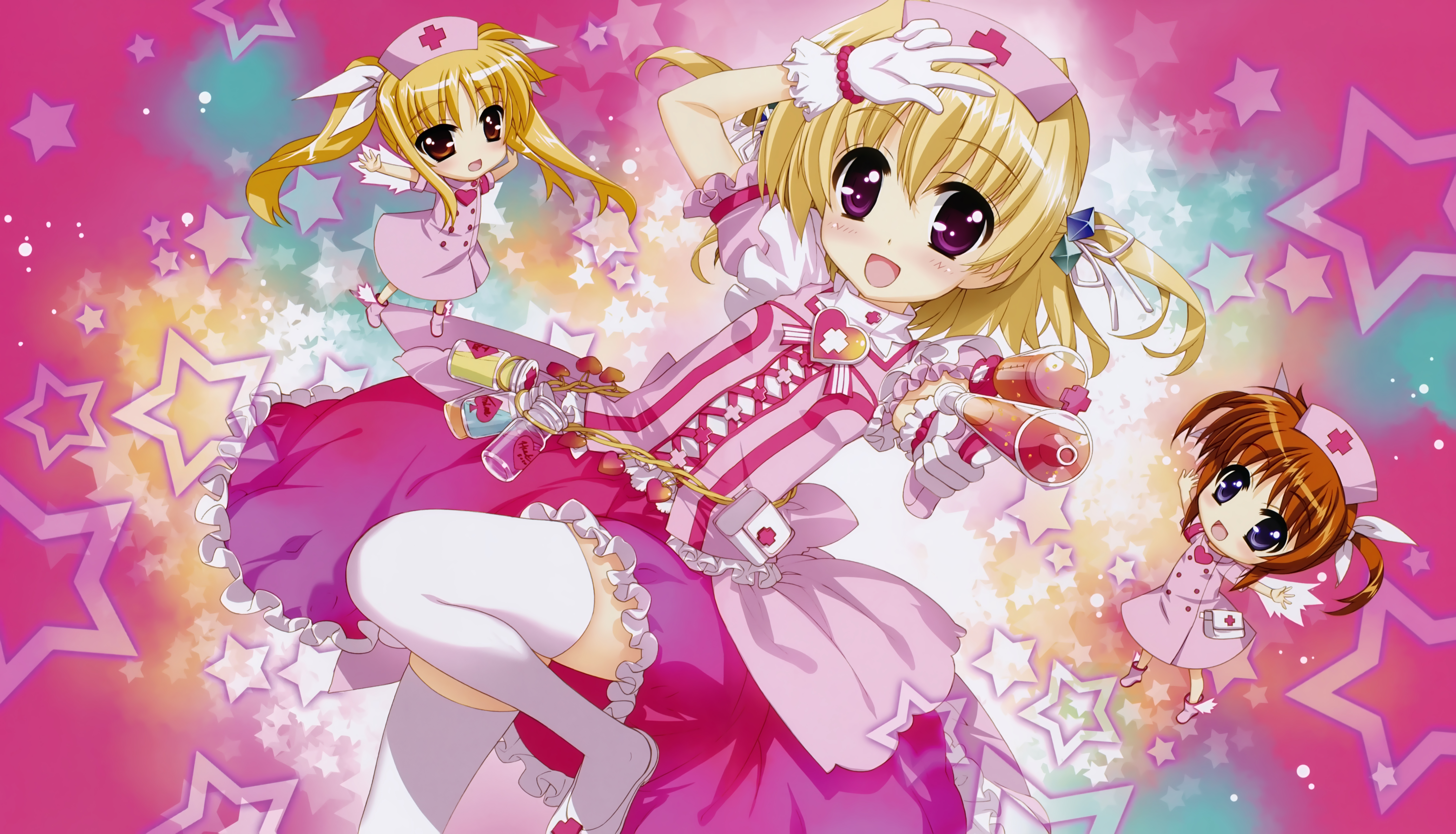 Download mobile wallpaper Magical Girl Lyrical Nanoha, Anime for free.