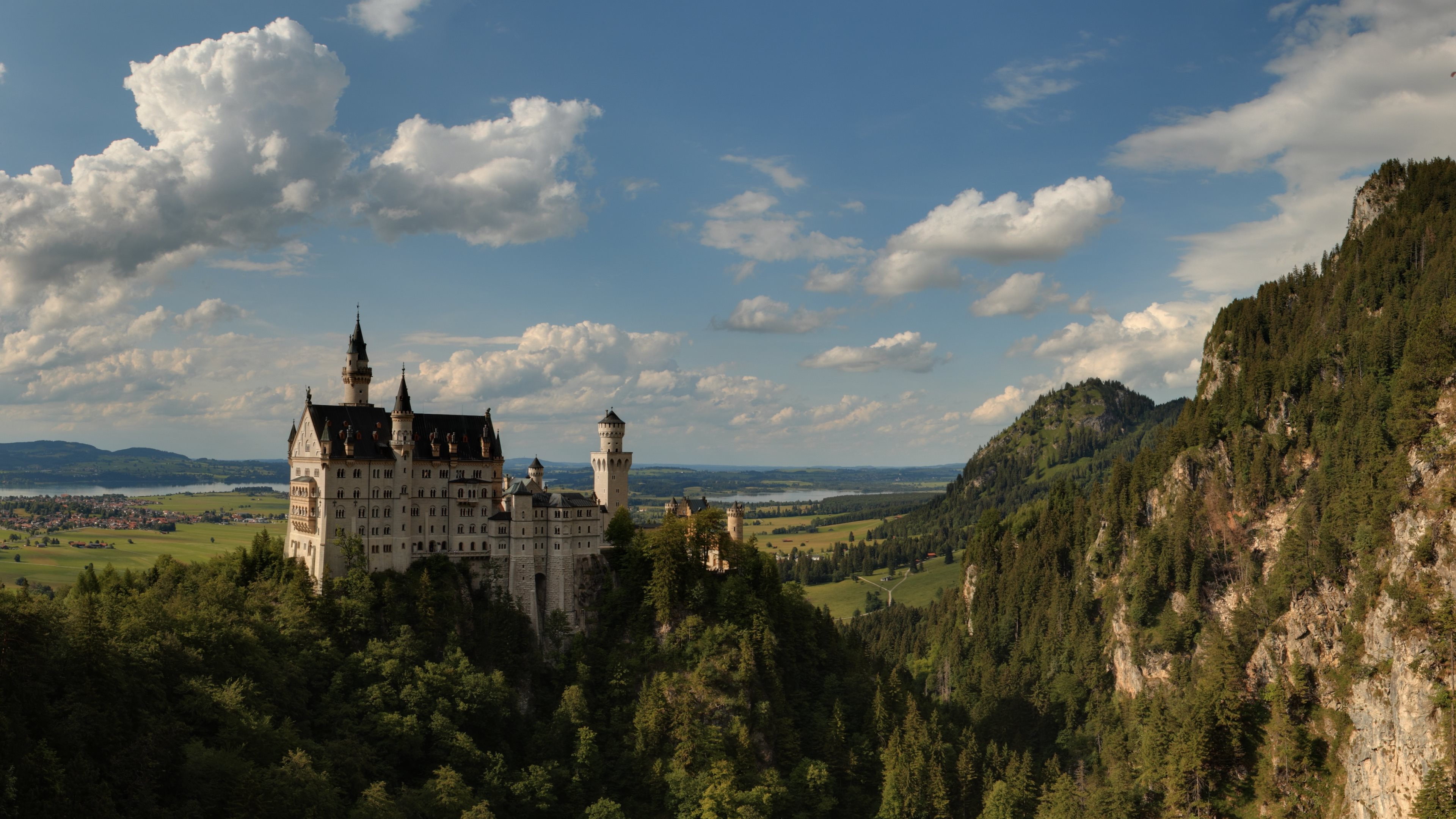 326783 descargar fondo de pantalla hecho por el hombre, castillo de neuschwanstein, castillo, castillos: protectores de pantalla e imágenes gratis