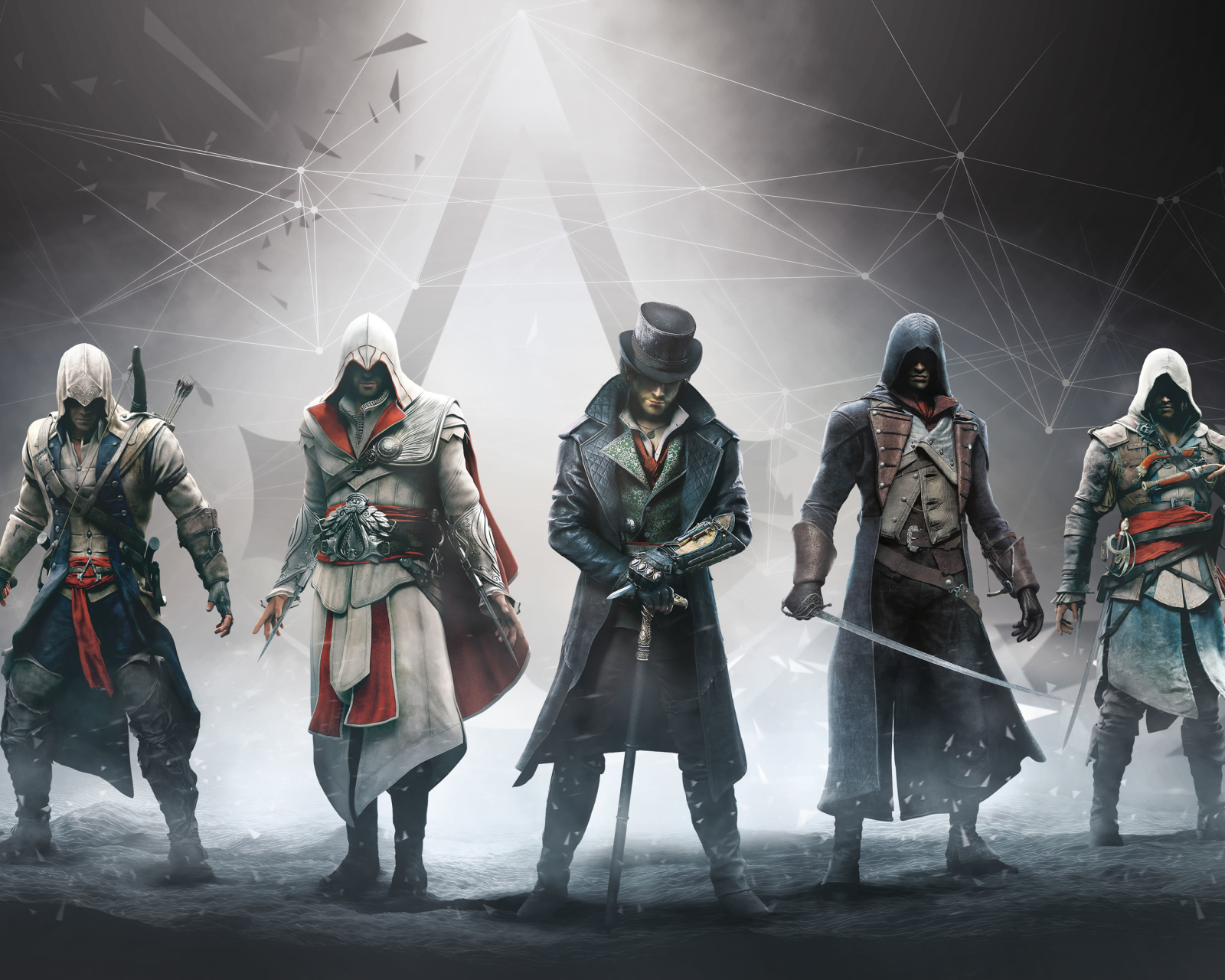 video game, assassin's creed, edward kenway, ezio (assassin's creed), altair (assassin's creed), jacob frye, connor (assassin's creed)