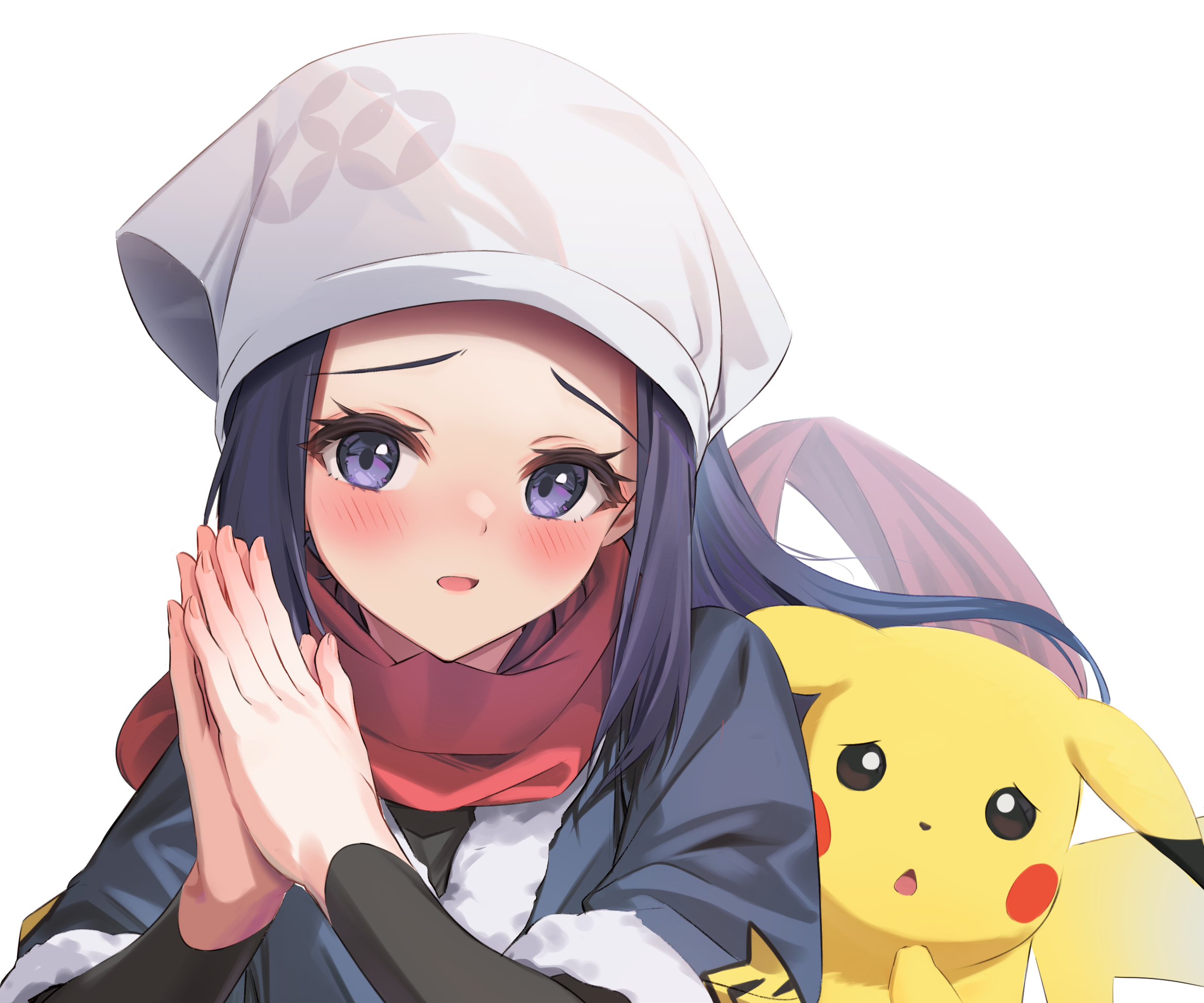 Download mobile wallpaper Pokémon, Pikachu, Video Game, Akari (Pokémon), Pokémon Legends: Arceus for free.