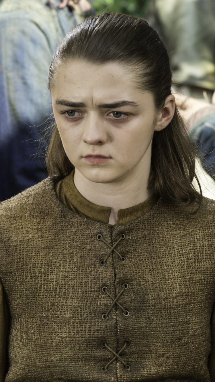 Téléchargez des papiers peints mobile Séries Tv, Le Trône De Fer : Game Of Thrones, Maisie Williams, Arya Stark gratuitement.