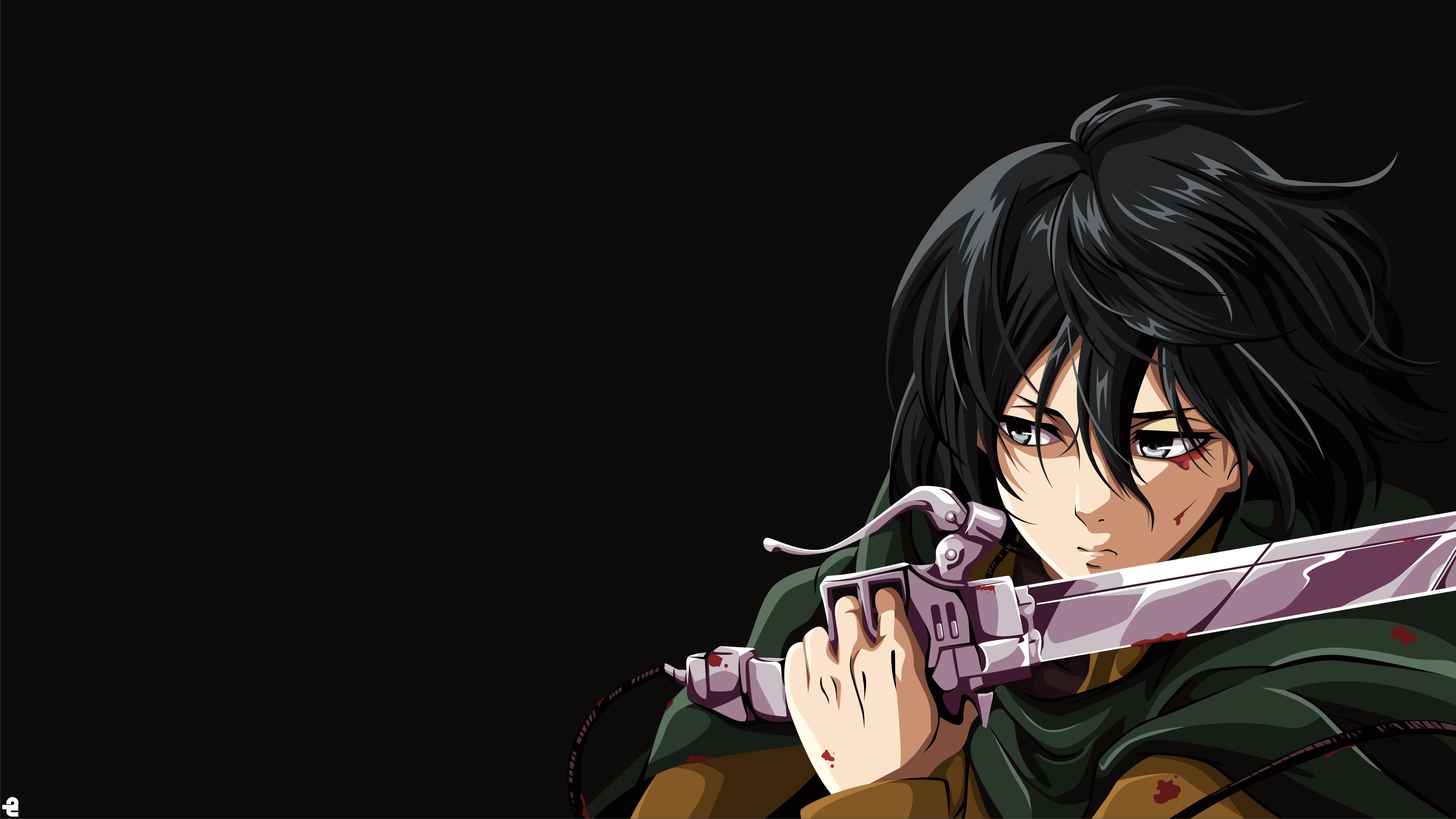 Download mobile wallpaper Anime, Mikasa Ackerman, Shingeki No Kyojin, Attack On Titan for free.