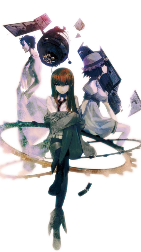 Handy-Wallpaper Animes, Steins Gate kostenlos herunterladen.