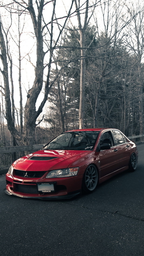 Download mobile wallpaper Mitsubishi, Vehicles, Tuned for free.