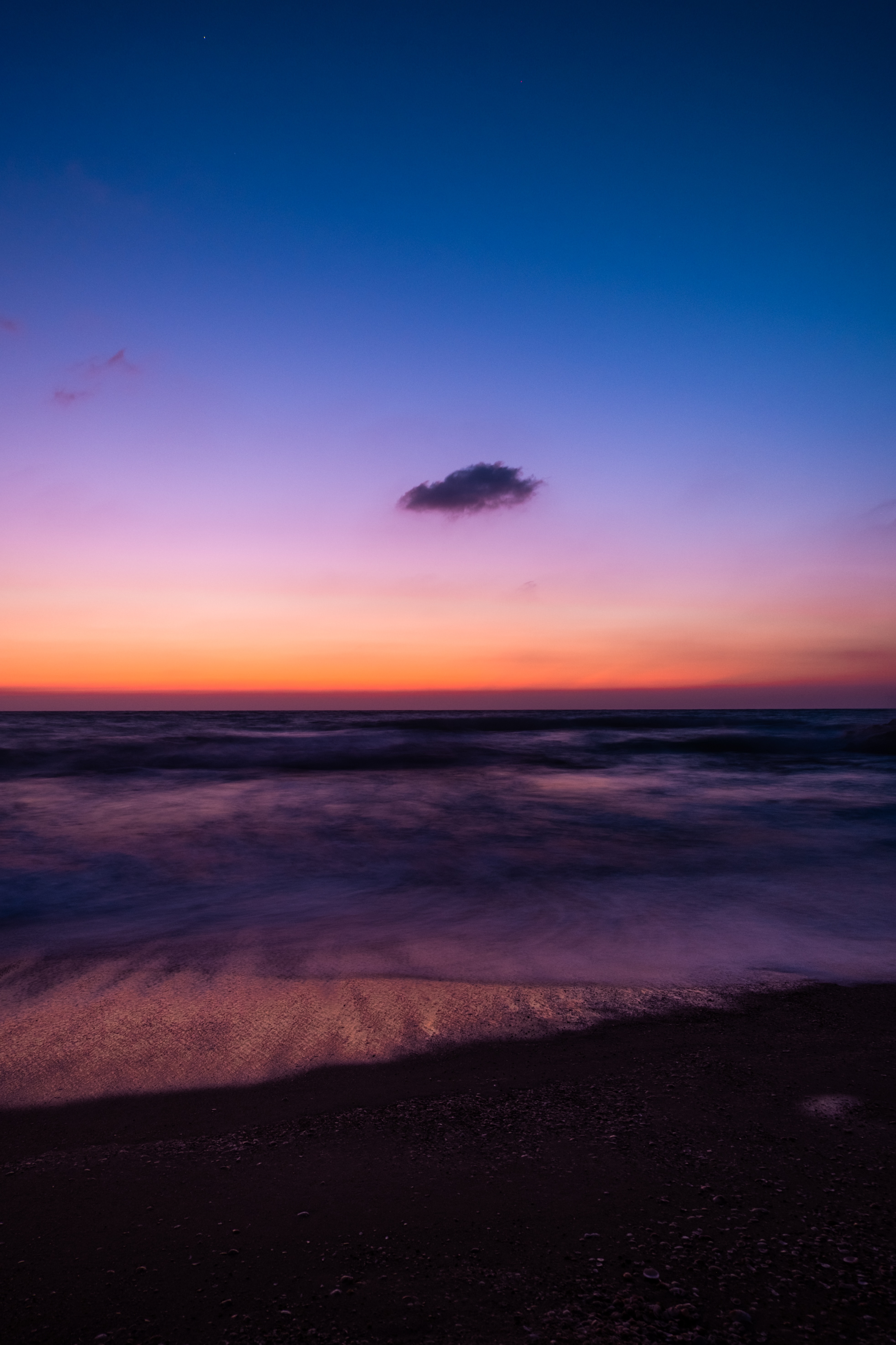 Laden Sie das Horizont, Dämmerung, Twilight, Dunkel, Sea, Strand-Bild kostenlos auf Ihren PC-Desktop herunter
