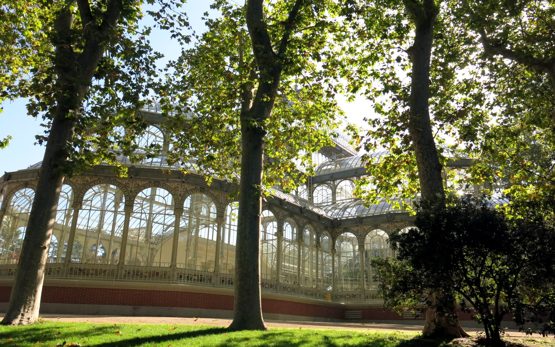 Descarga gratis la imagen Hecho Por El Hombre, Palacio De Cristal en el escritorio de tu PC