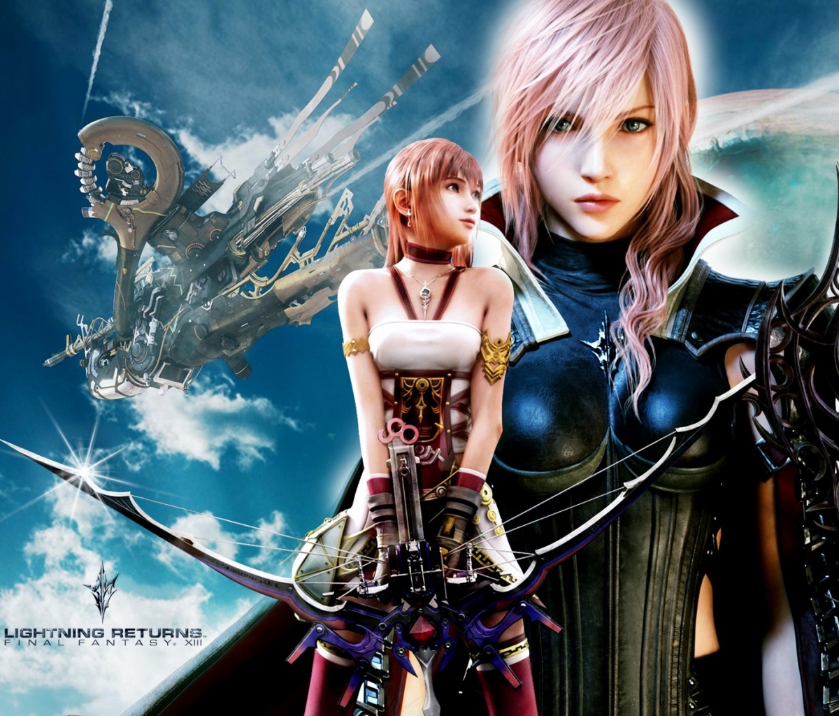 video game, lightning returns: final fantasy xiii, serah farron, lightning (final fantasy), final fantasy
