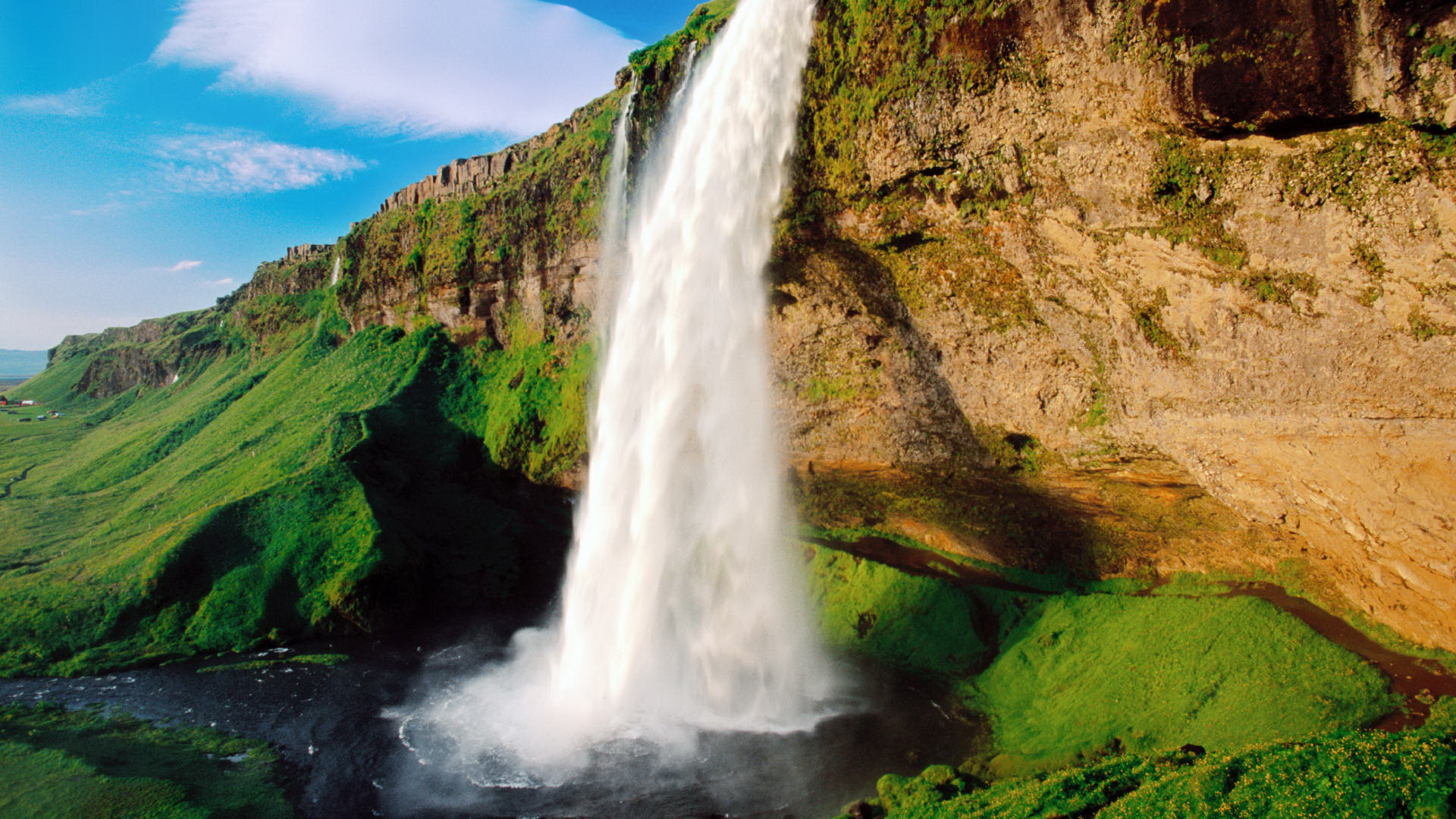 Handy-Wallpaper Wasserfall, Erde/natur kostenlos herunterladen.