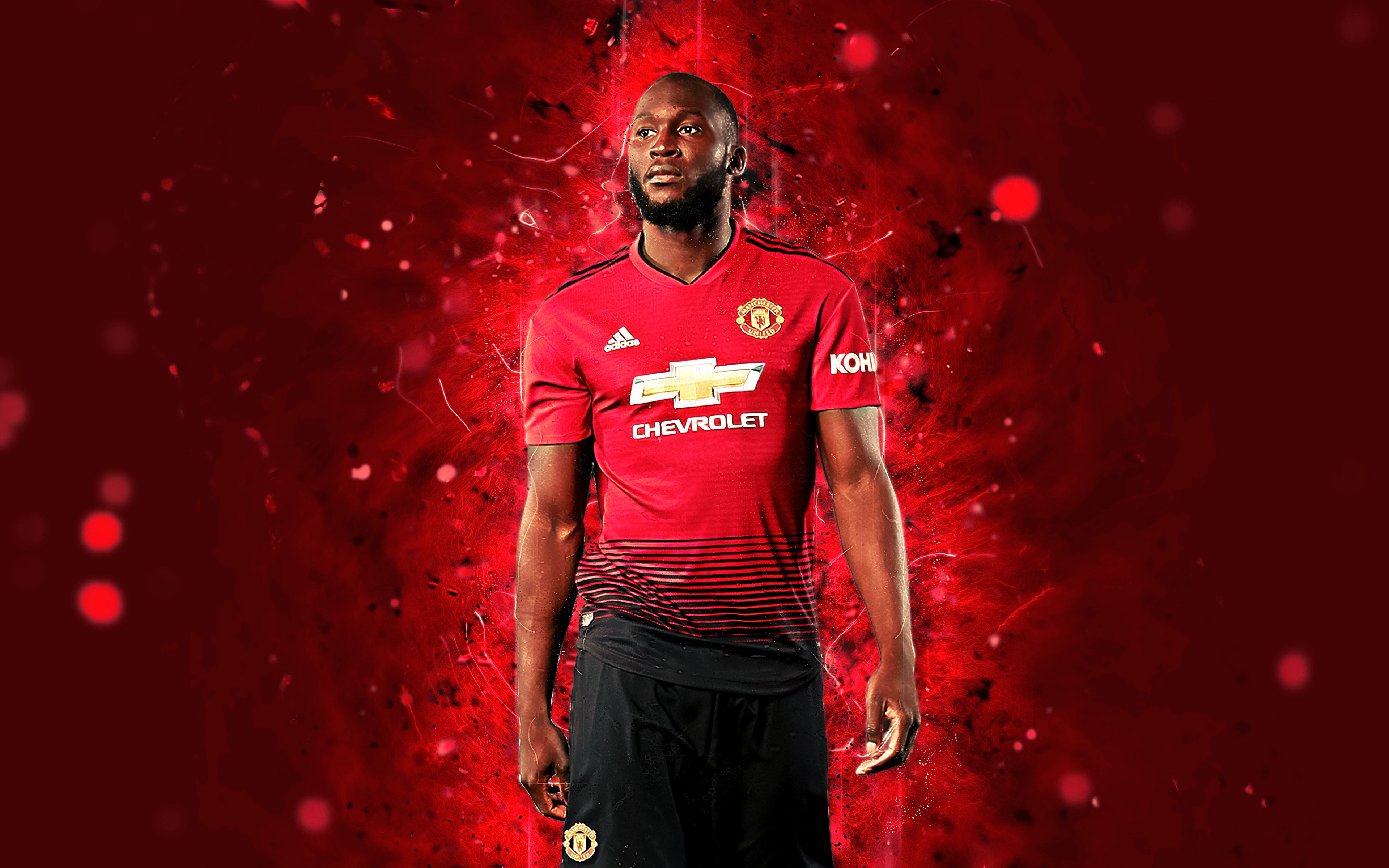 Laden Sie das Sport, Fußball, Manchester United, Belgier, Romelu Lukaku-Bild kostenlos auf Ihren PC-Desktop herunter