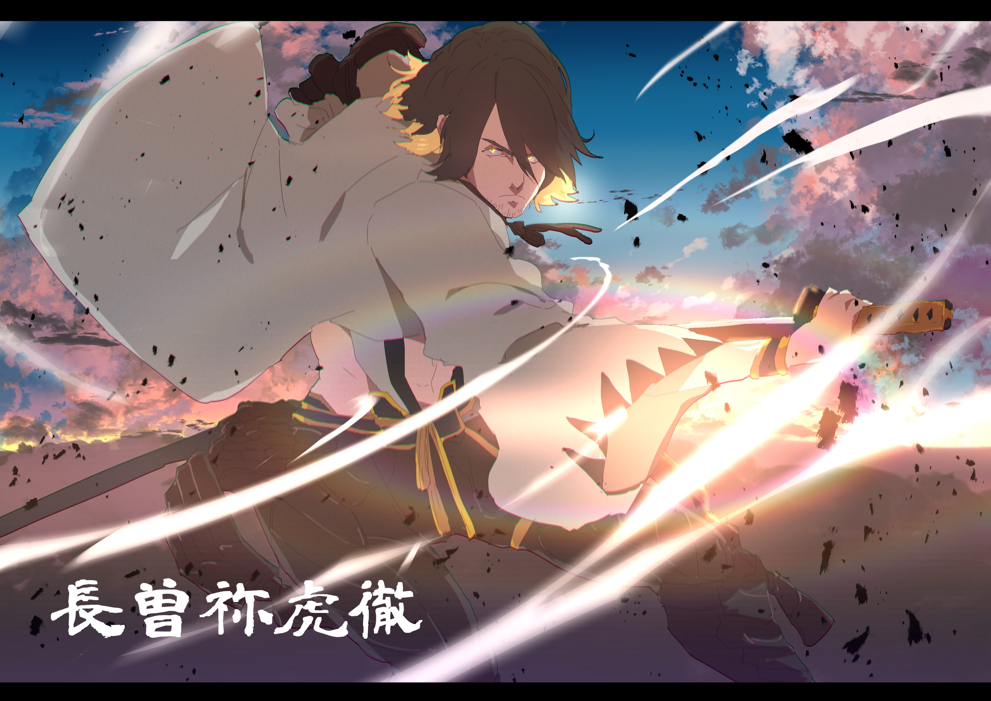 Free download wallpaper Anime, Touken Ranbu, Nagasone Kotetsu on your PC desktop
