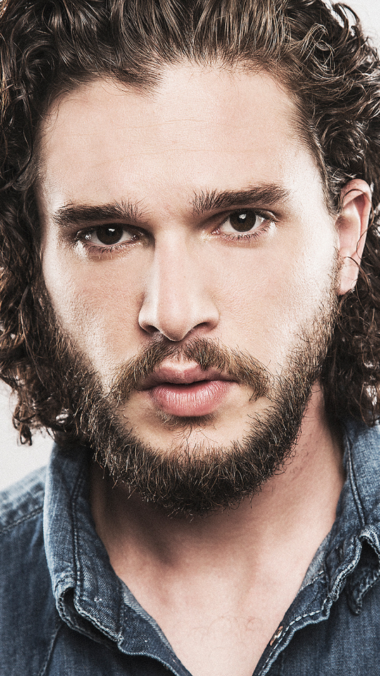 Download mobile wallpaper English, Face, Celebrity, Actor, Kit Harington for free.