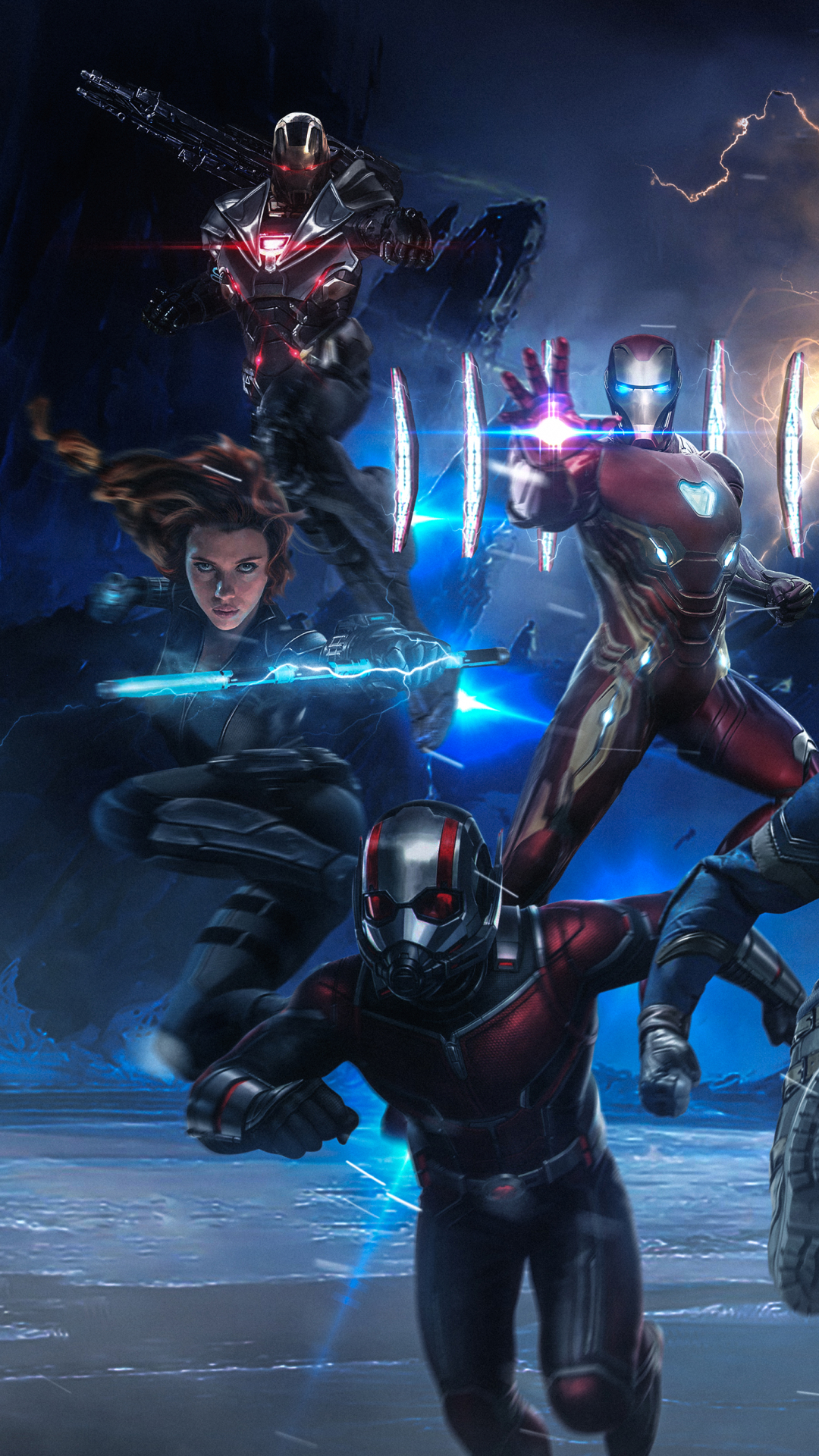 Download mobile wallpaper Iron Man, Movie, Black Widow, The Avengers, War Machine, Ant Man, Avengers Endgame for free.