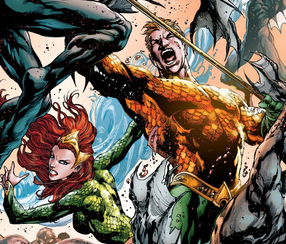 Laden Sie das Comics, Aquaman, Mera (Dc Comics)-Bild kostenlos auf Ihren PC-Desktop herunter