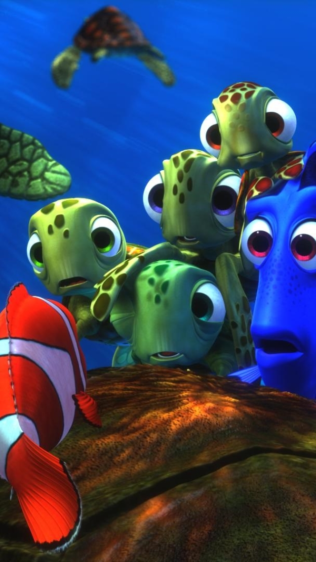 Download mobile wallpaper Movie, Dory (Finding Nemo), Marlin (Finding Nemo), Finding Nemo for free.
