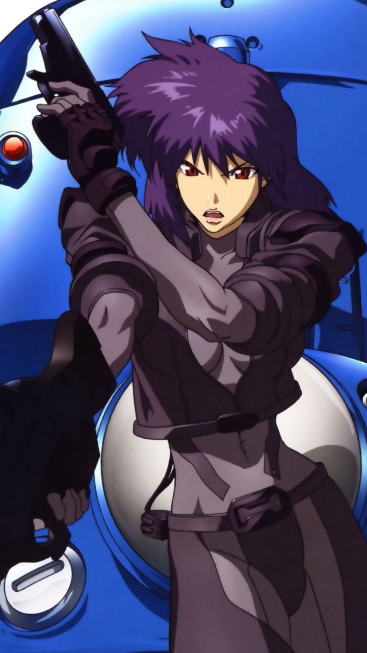 Descarga gratuita de fondo de pantalla para móvil de Animado, Fantasma En La Concha, Motoko Kusanagi.