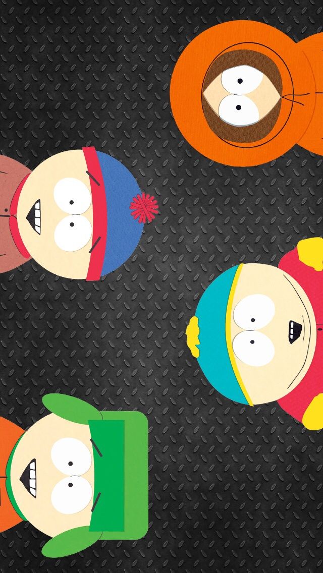 Handy-Wallpaper South Park, Fernsehserien, Eric Cartmann, Stan Sumpf, Kyle Broflovski, Kenny Mccormick kostenlos herunterladen.
