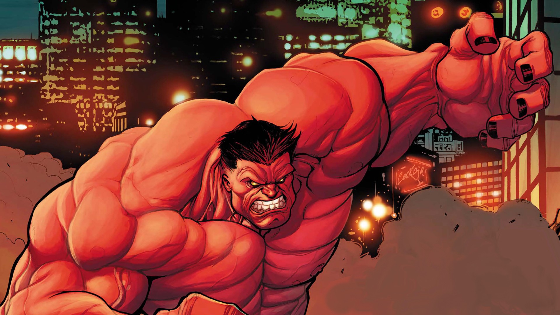 Download mobile wallpaper Hulk, Comics, Venom: Circle Of Four for free.