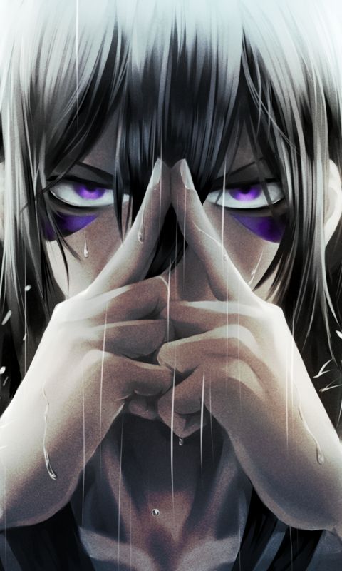 Download mobile wallpaper Anime, Black Hair, Purple Eyes, One Punch Man, Sonic (One Punch Man) for free.