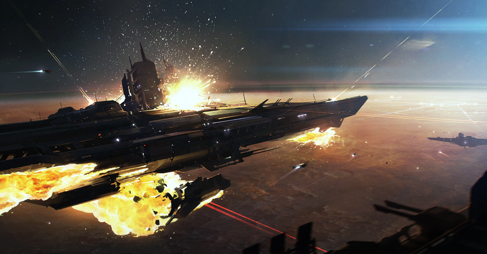Download mobile wallpaper Battle, Sci Fi for free.