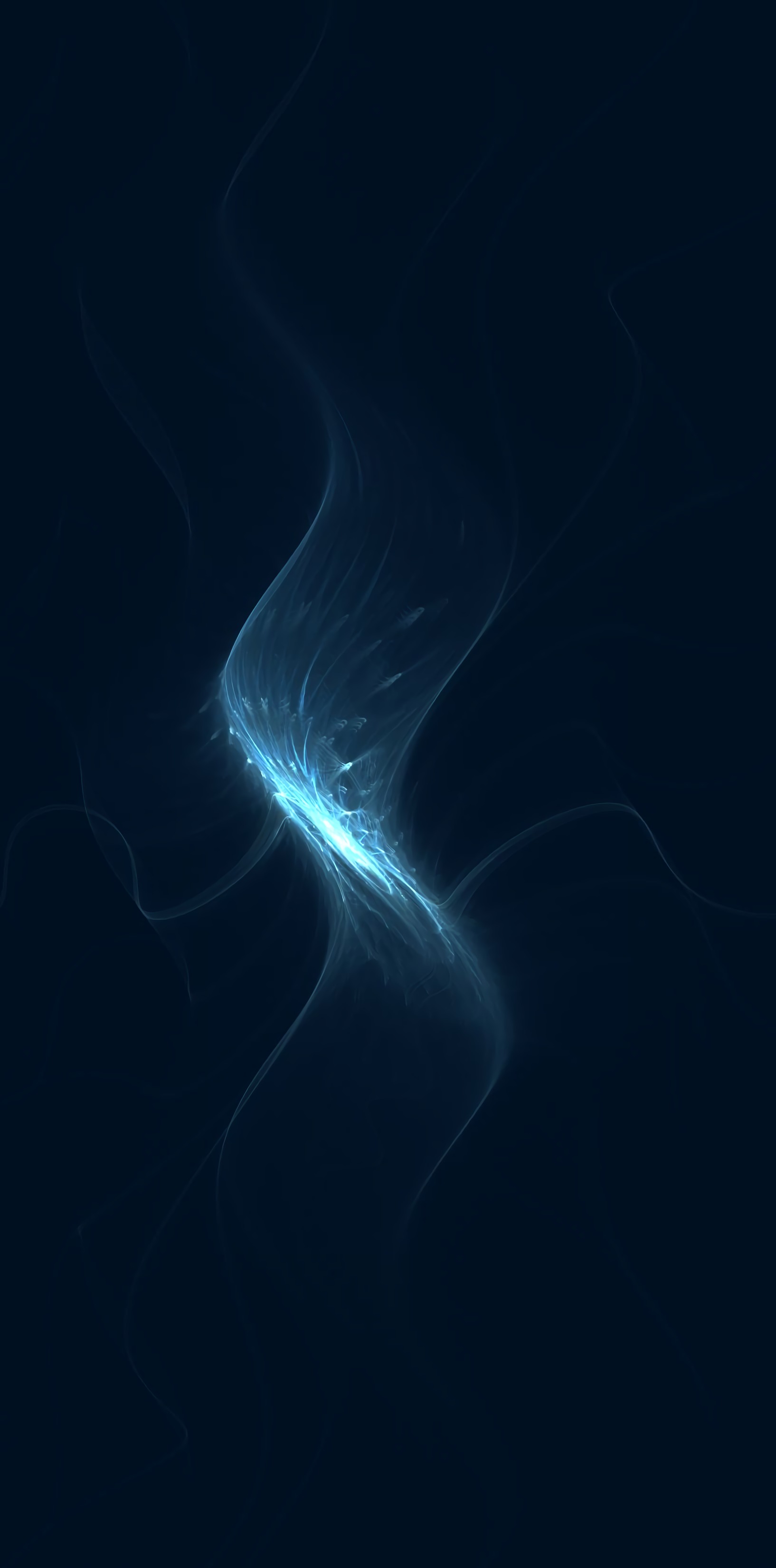 Download mobile wallpaper Glow, Waves, Abstract, Fractal, Shine, Light for free.