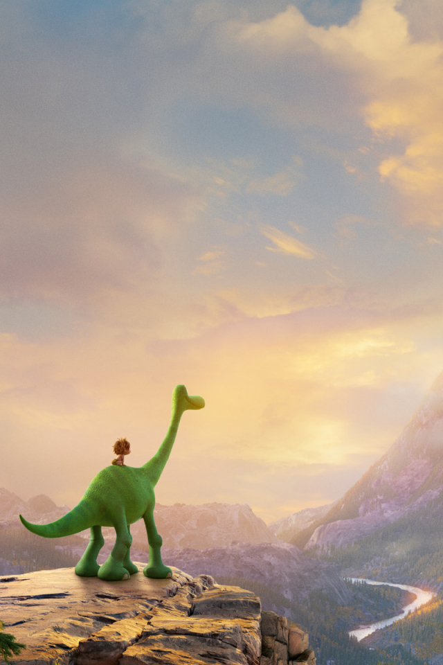 Скачать картинку Кино, Хороший Динозавр в телефон бесплатно.