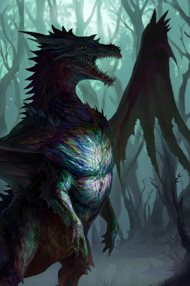 Download mobile wallpaper Fantasy, Dragon for free.