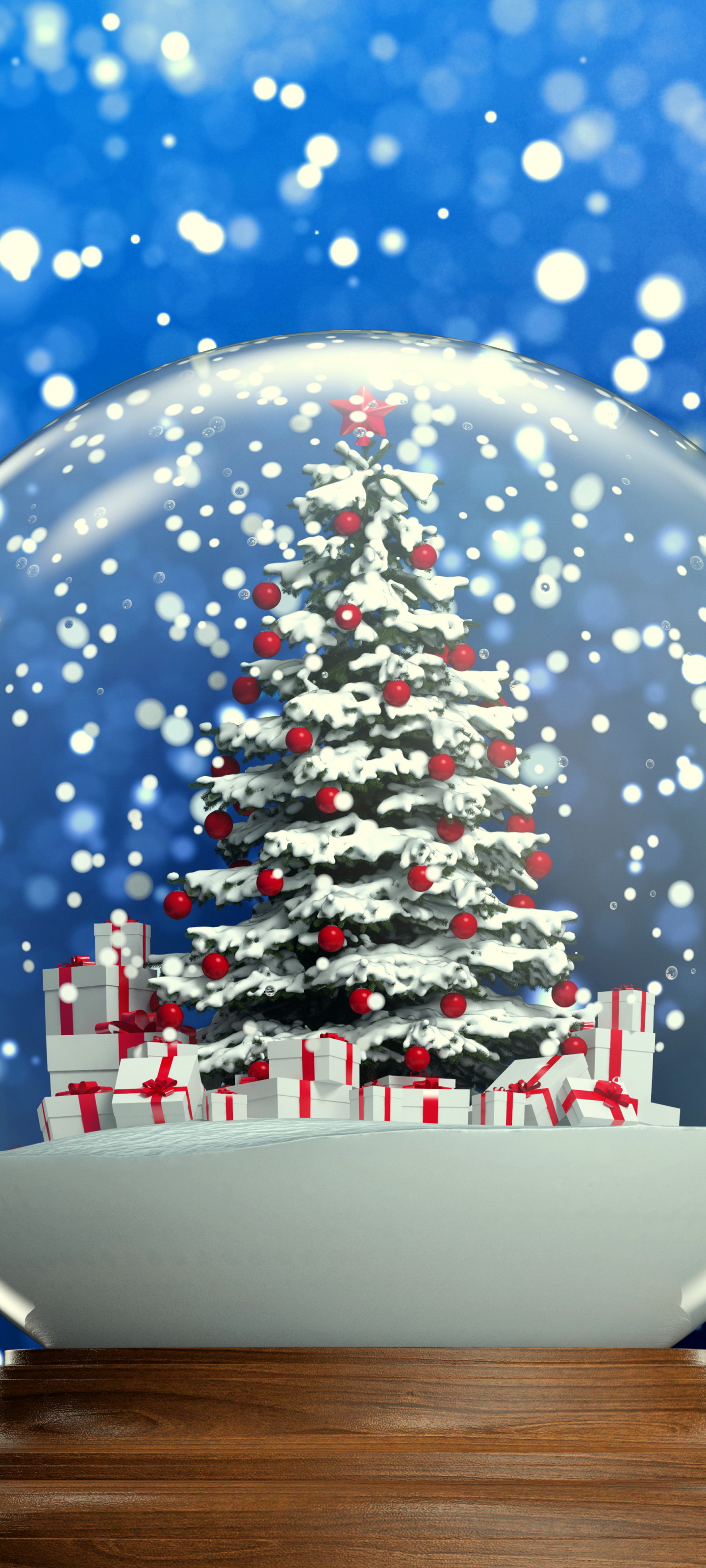 Download mobile wallpaper Christmas, Holiday, Gift, Christmas Tree for free.