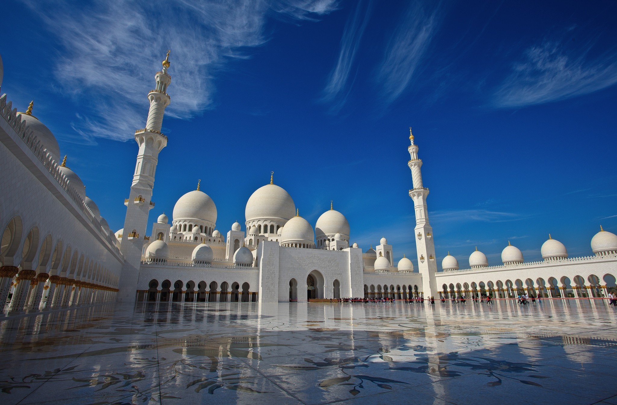 341655 Bild herunterladen religiös, scheich zayid moschee, abu dhabi, vereinigte arabische emirate, moscheen - Hintergrundbilder und Bildschirmschoner kostenlos