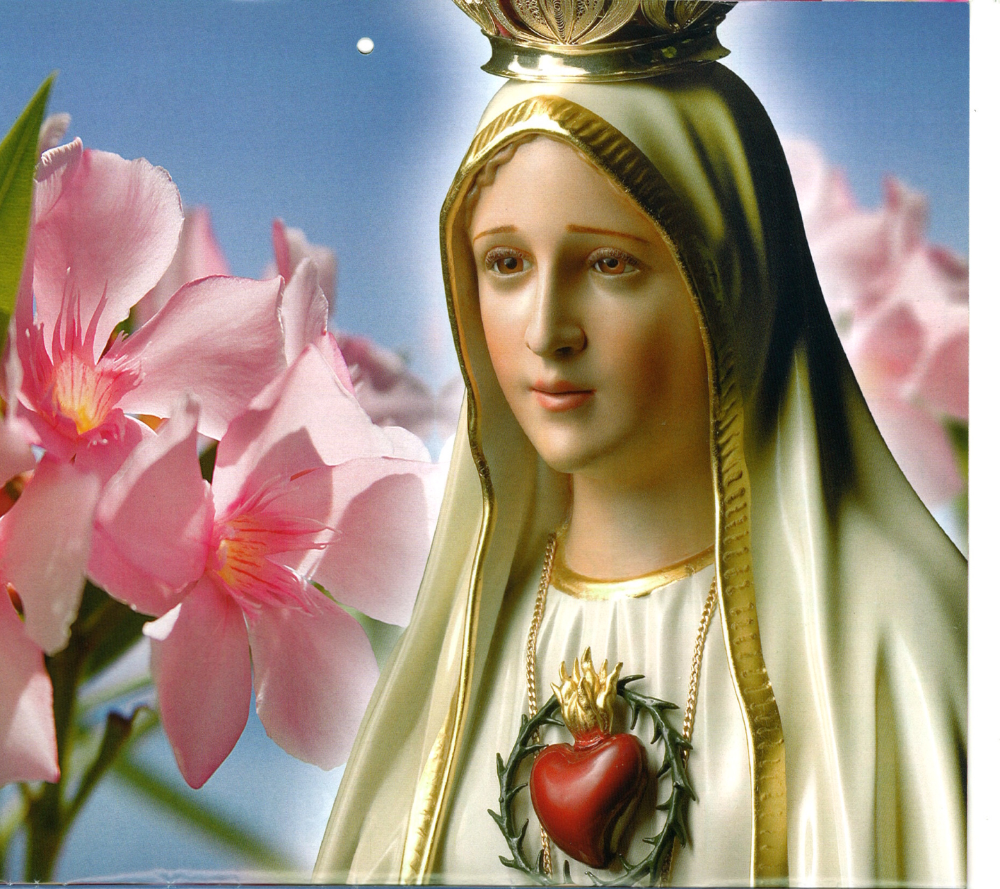 Download mobile wallpaper Jesus, Religious, Mary (Mother Of Jesus), Mary, Our Lady Of Fátima for free.