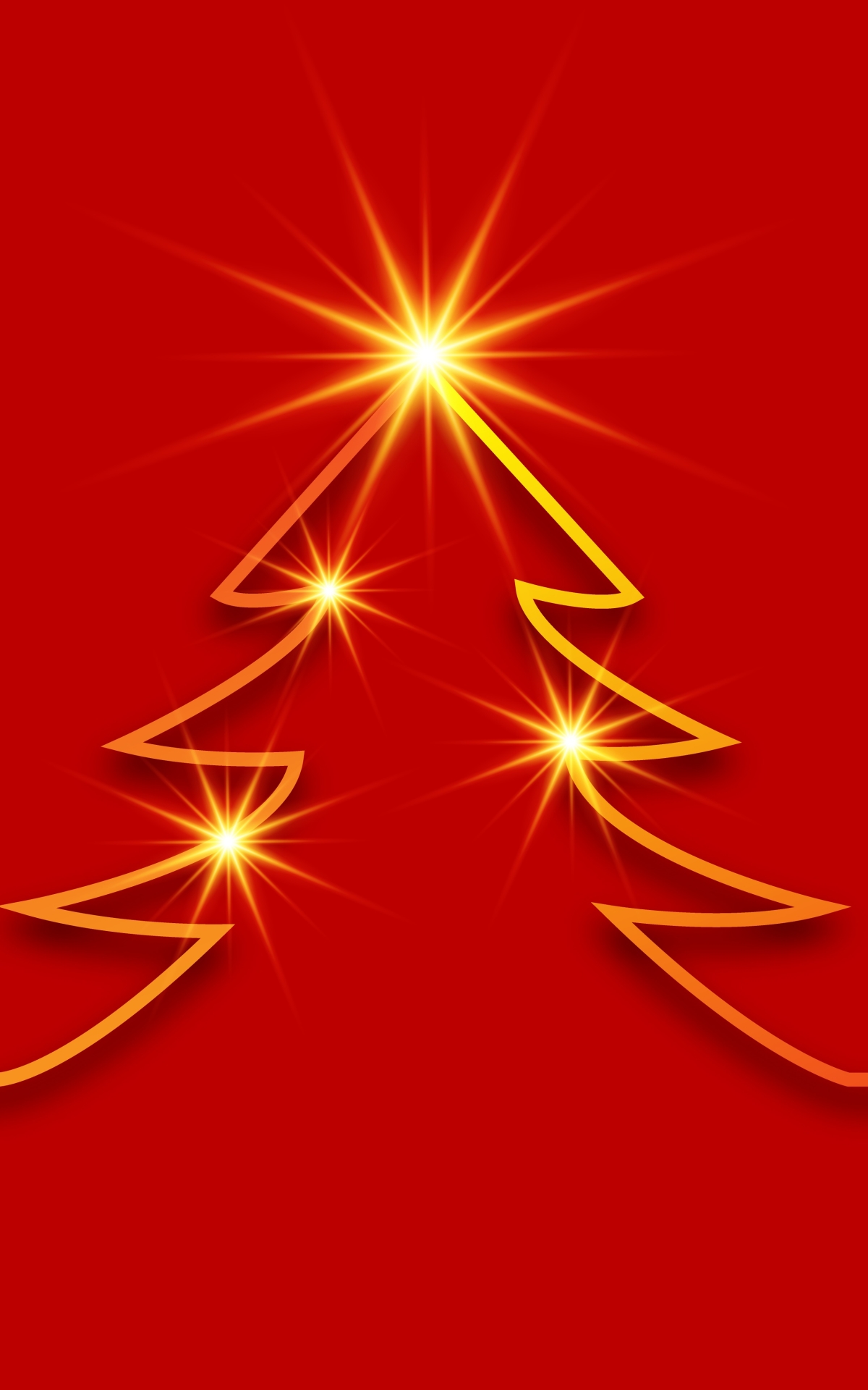 無料モバイル壁紙クリスマス, クリスマスツリー, ホリデー, ミニマリストをダウンロードします。
