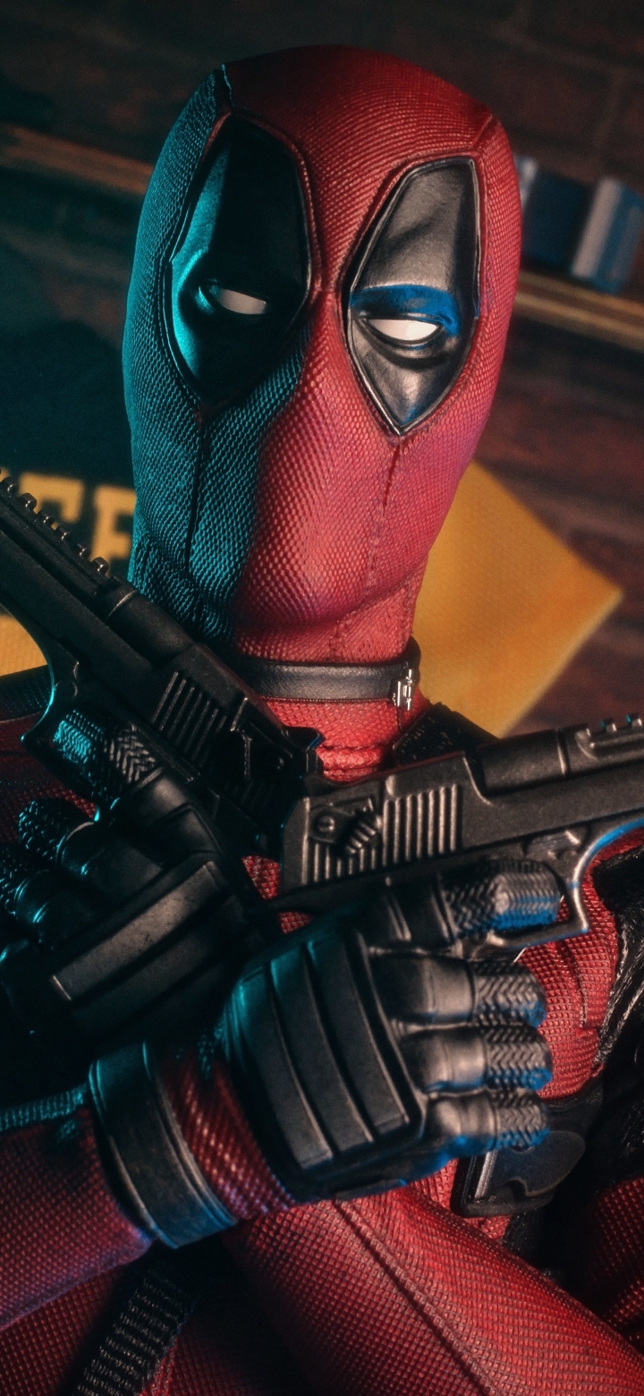 Descarga gratuita de fondo de pantalla para móvil de Deadpool, Figurilla, Historietas.