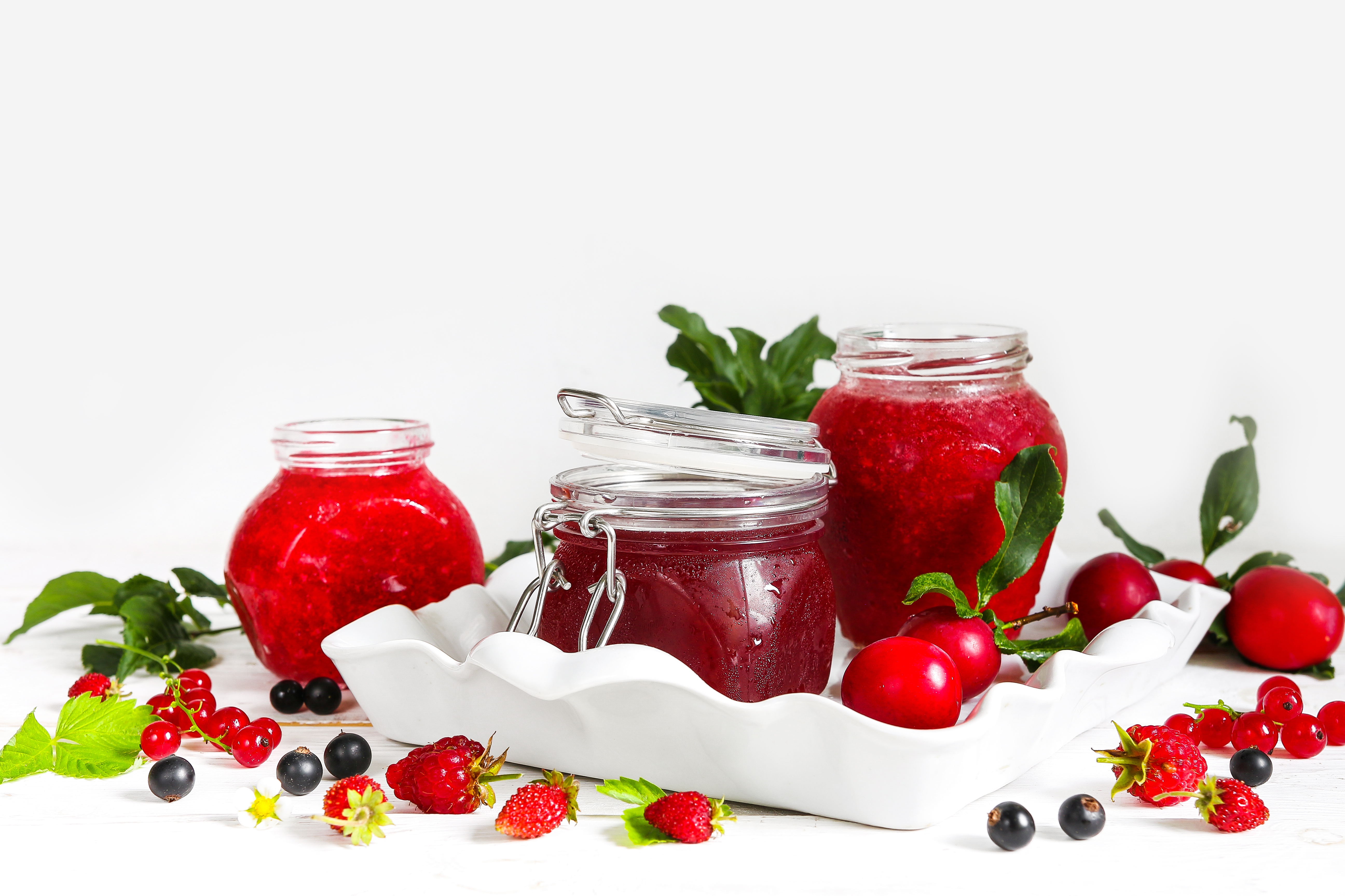 Download mobile wallpaper Food, Still Life, Berry, Fruit, Jam for free.