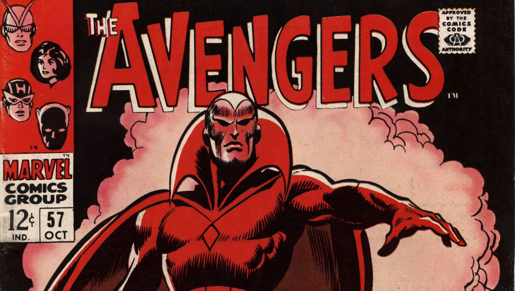 Free download wallpaper Avengers, Comics, Vision (Marvel Comics), The Avengers on your PC desktop