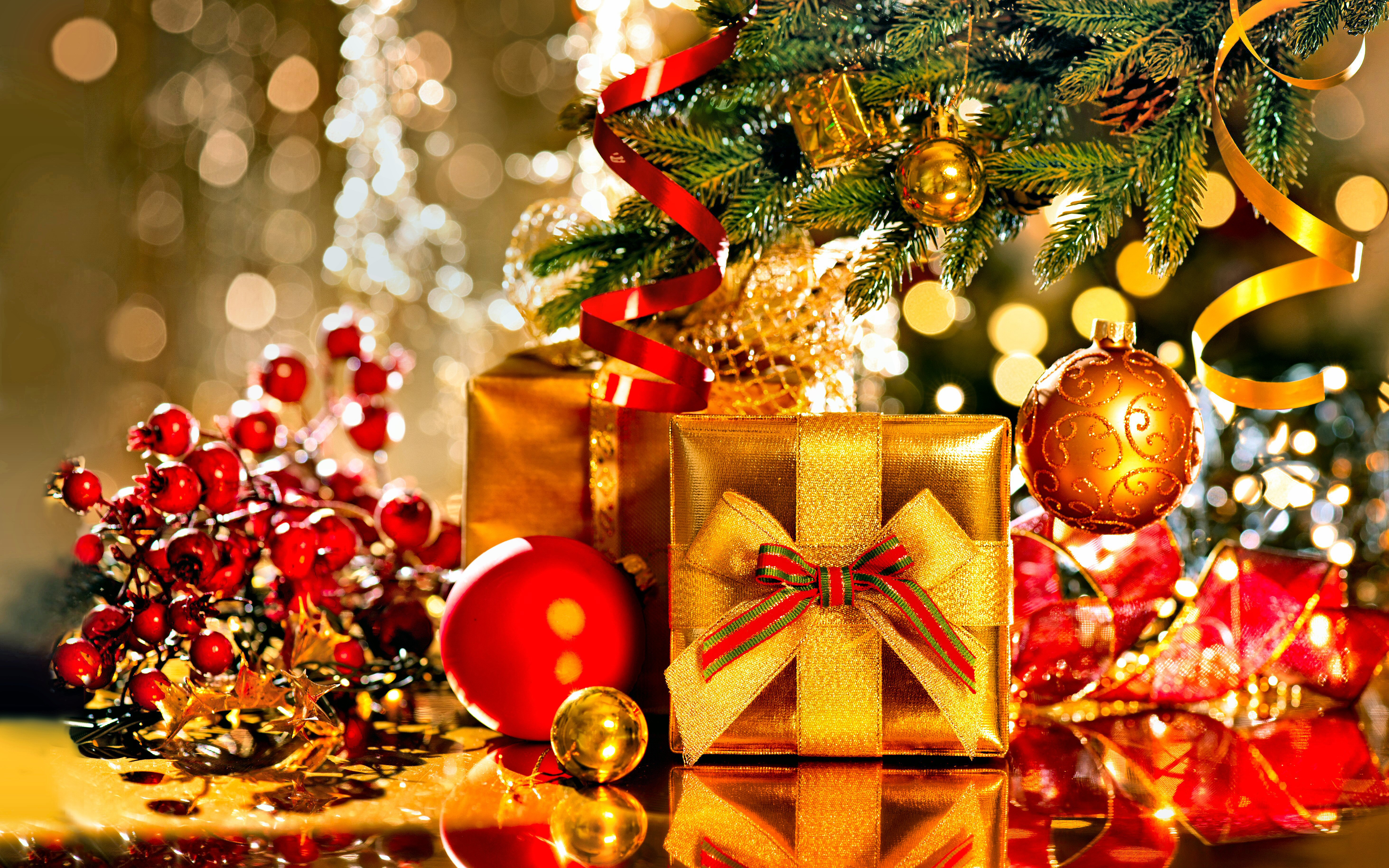 732782 Bild herunterladen weihnachten, feiertage, weihnachtsschmuck, geschenk - Hintergrundbilder und Bildschirmschoner kostenlos