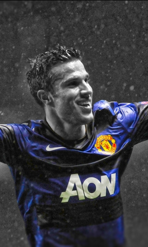 Handy-Wallpaper Sport, Fußball, Robin Van Persie kostenlos herunterladen.