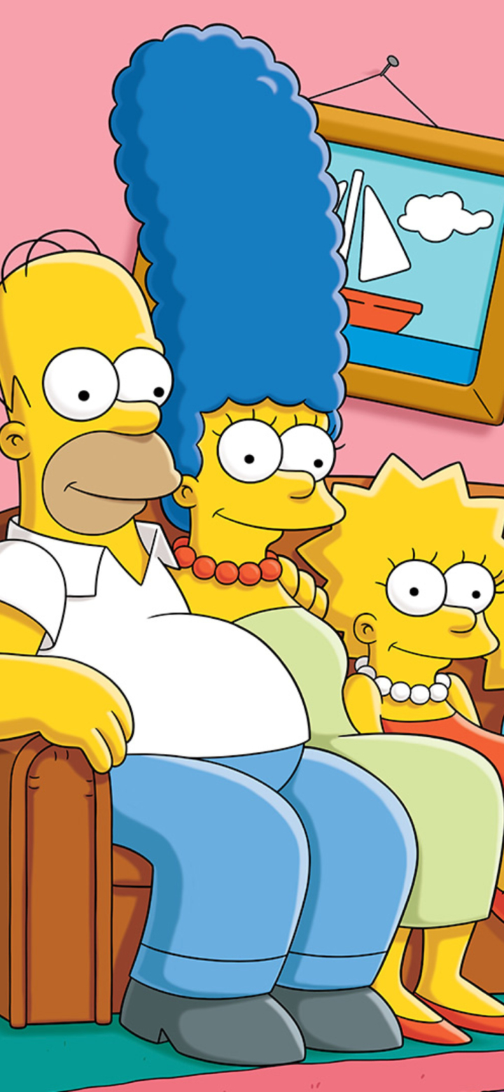 Descarga gratuita de fondo de pantalla para móvil de Series De Televisión, Lisa Simpson, Los Simpsons, Homero Simpson, Marge Simpson.