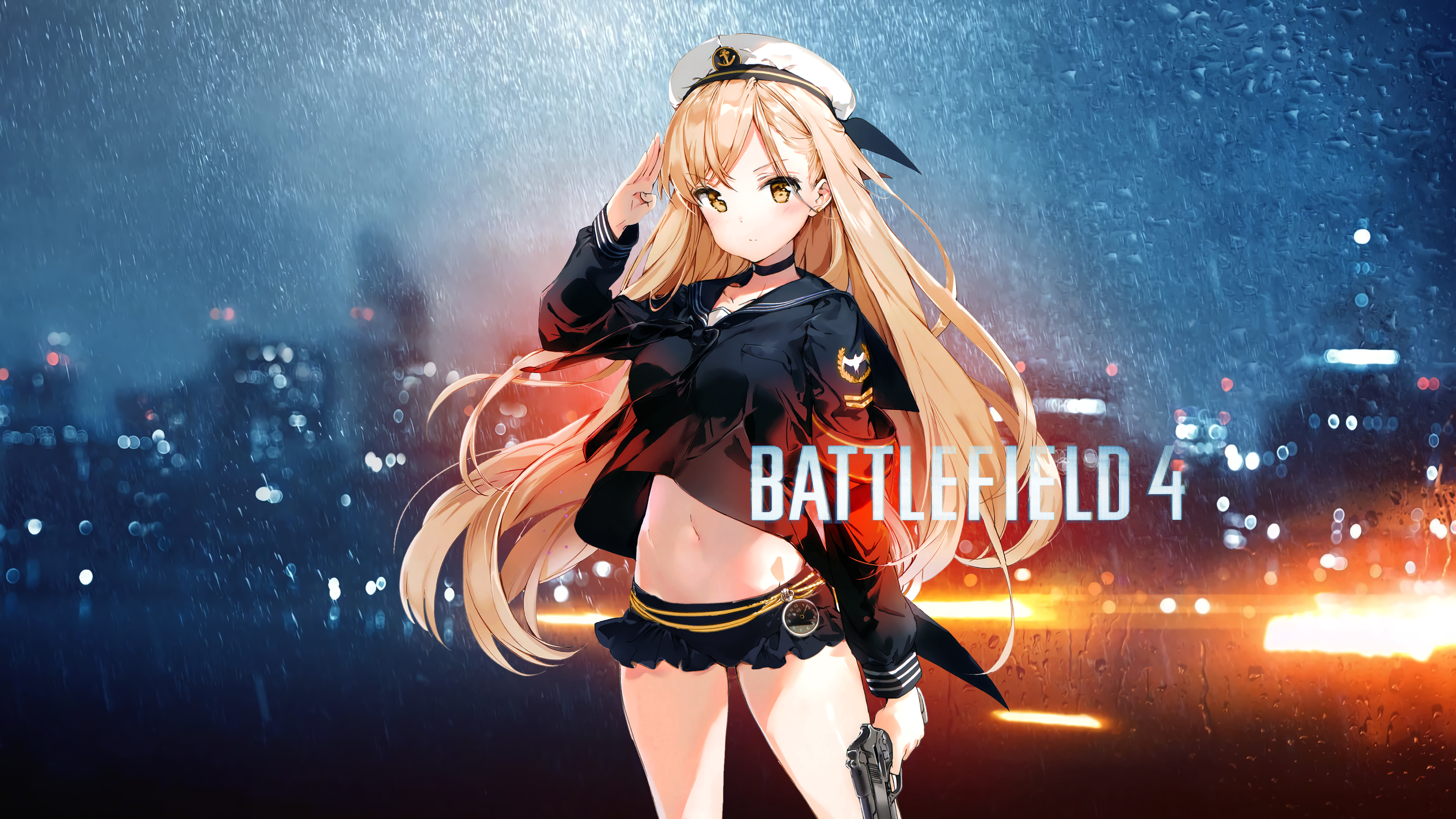 battlefield, anime, original, battlefield 4