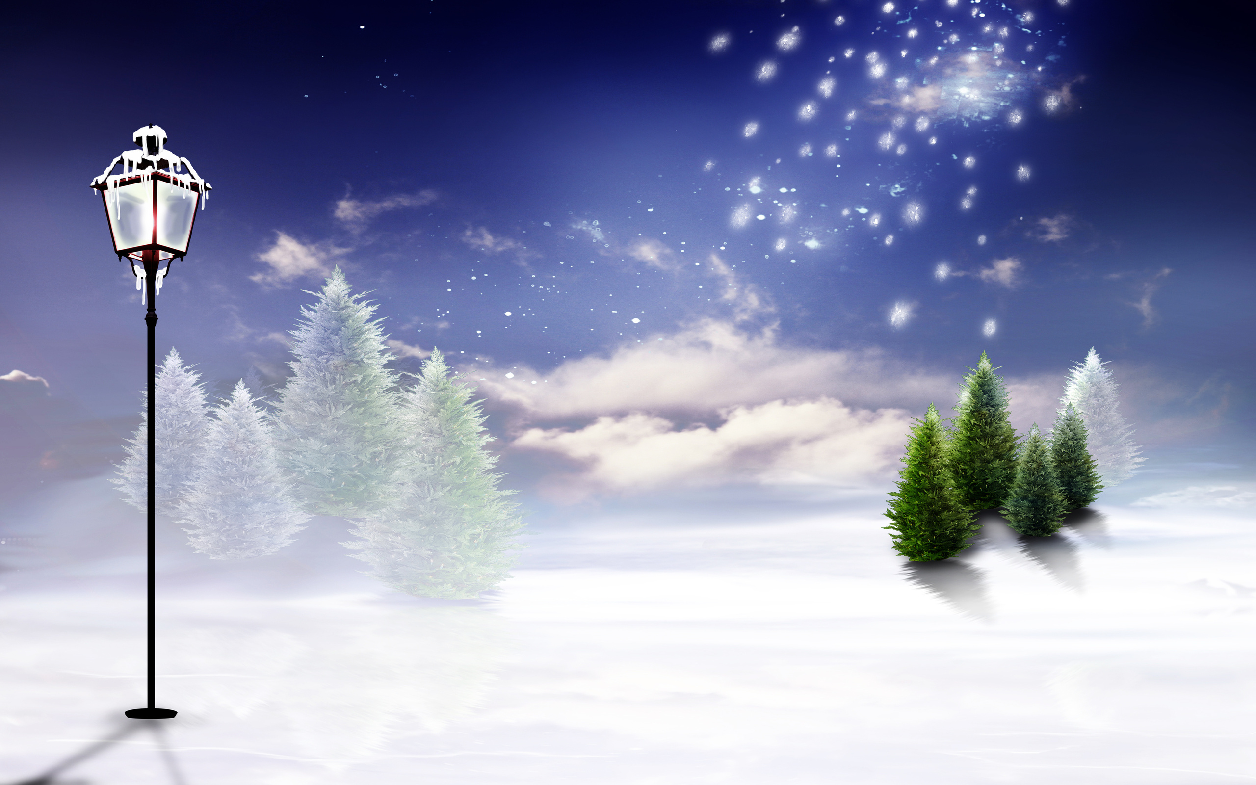 Free download wallpaper Winter, Artistic on your PC desktop