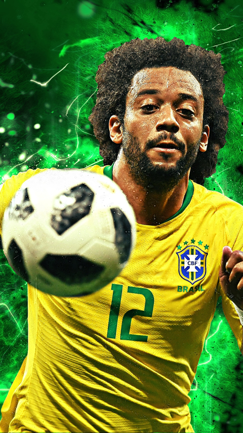Descarga gratuita de fondo de pantalla para móvil de Fútbol, Deporte, Brasileño, Marcelo Vieira.
