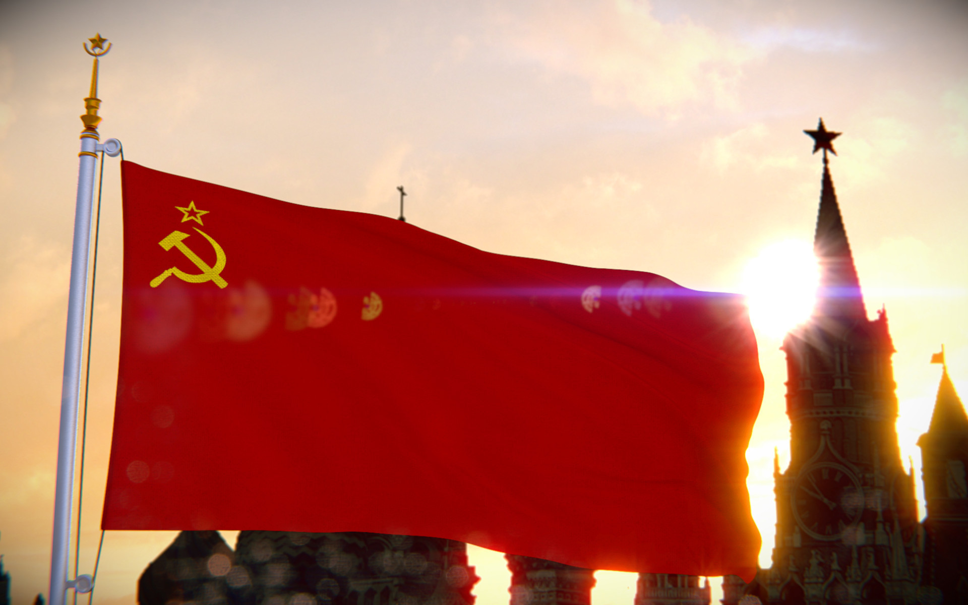 Flag Of The Soviet Union Ultrawide Wallpapers