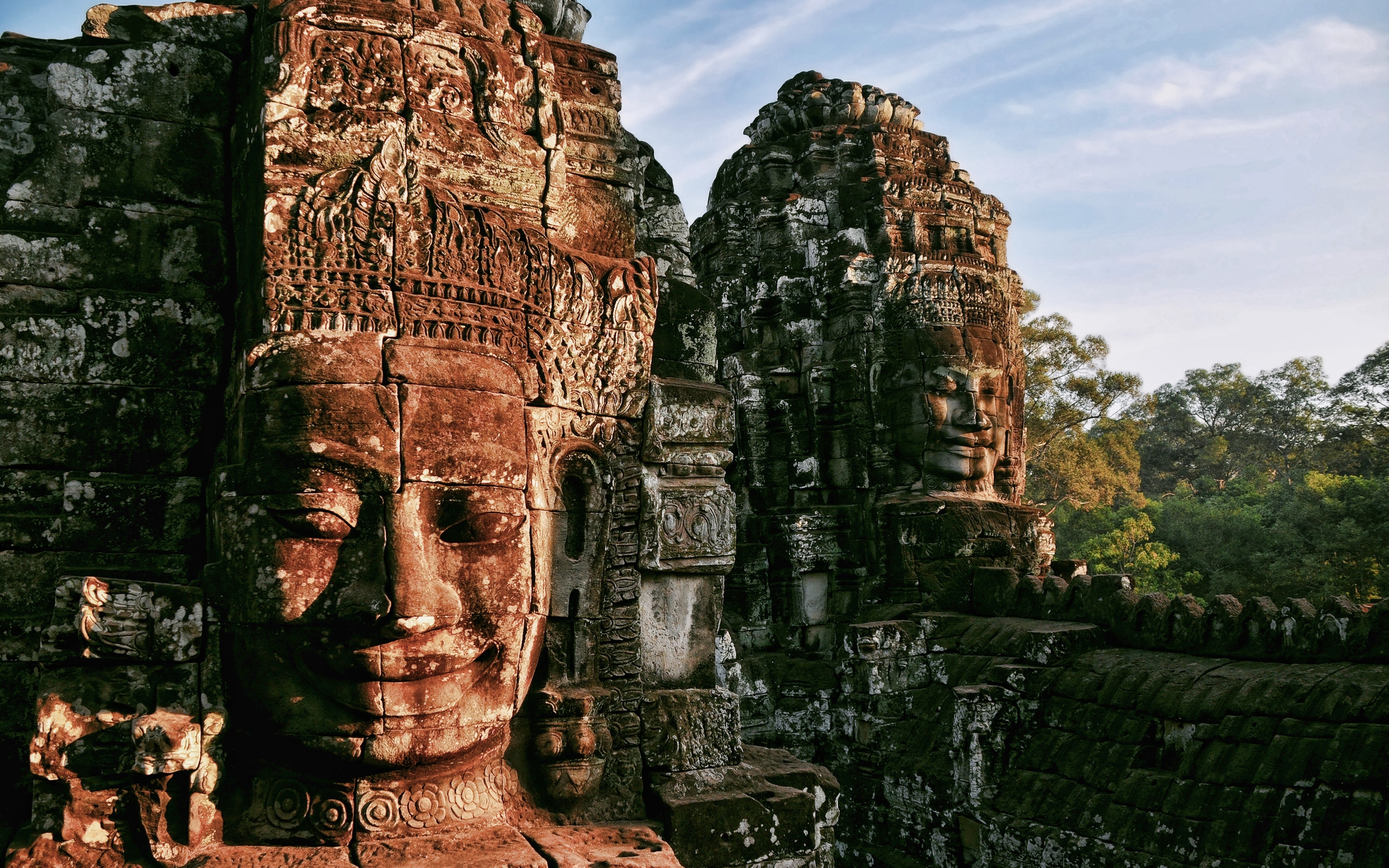 1495568 baixar papel de parede religioso, angkor thom - protetores de tela e imagens gratuitamente