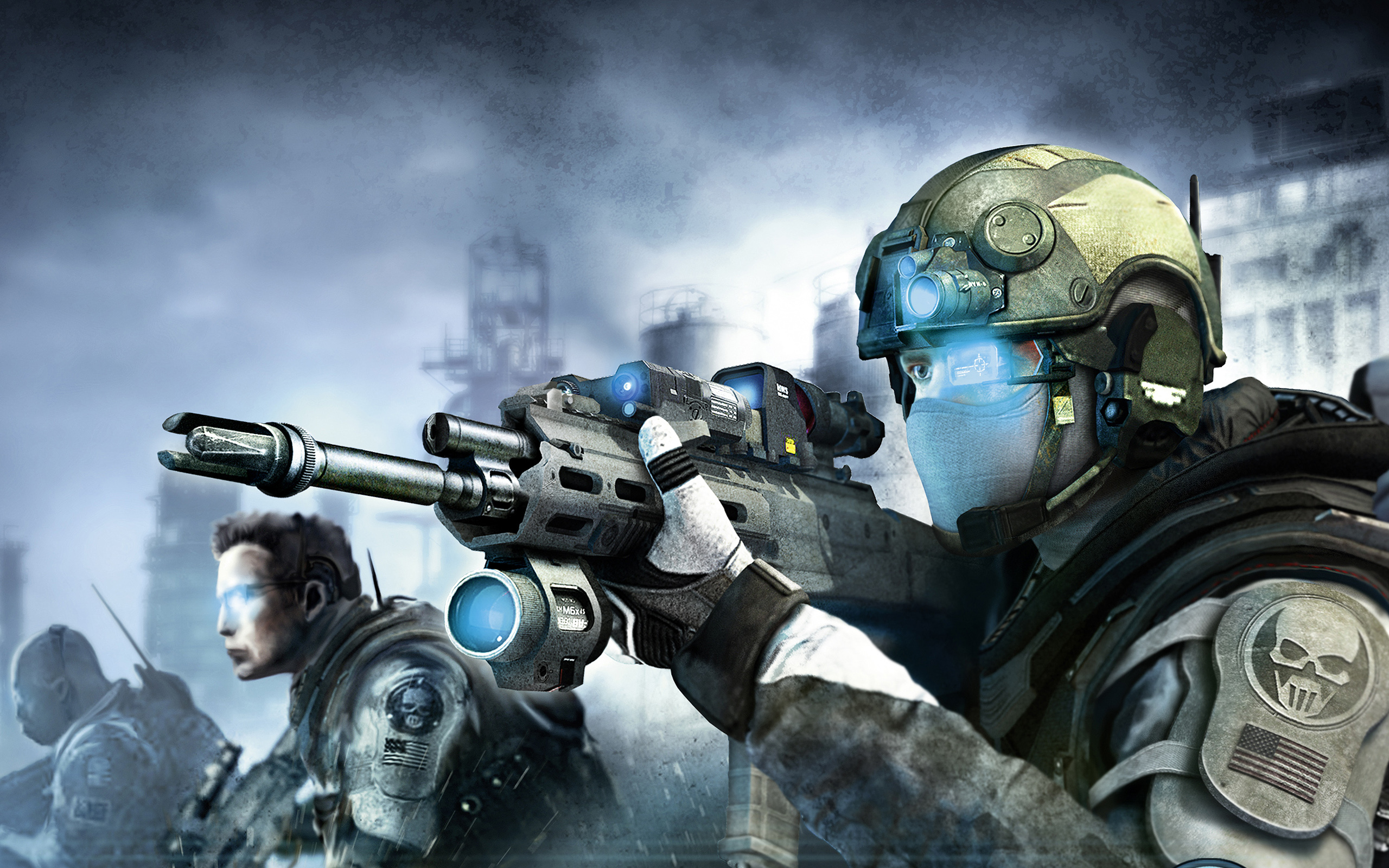Скачать картинку Видеоигры, Tom Clancy's Ghost Recon: Солдат Будущего в телефон бесплатно.