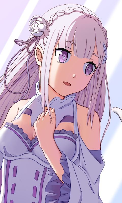 Download mobile wallpaper Anime, Emilia (Re:zero), Re:zero Starting Life In Another World, Pack (Re:zero) for free.